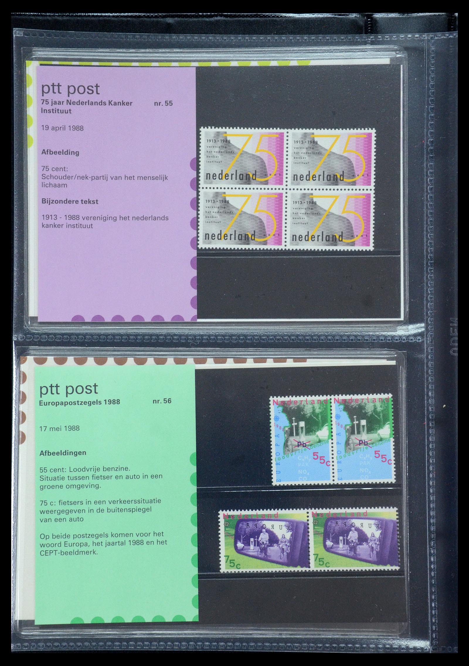 35692 028 - Stamp Collection 35692 Netherlands presentation packs 1982-2021!!