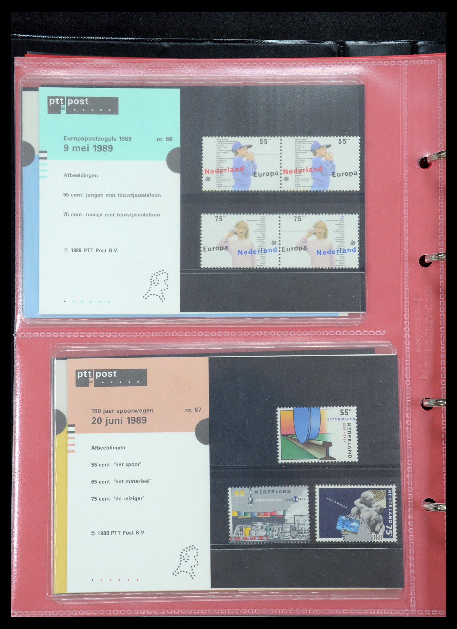 35692 034 - Stamp Collection 35692 Netherlands presentation packs 1982-2021!!