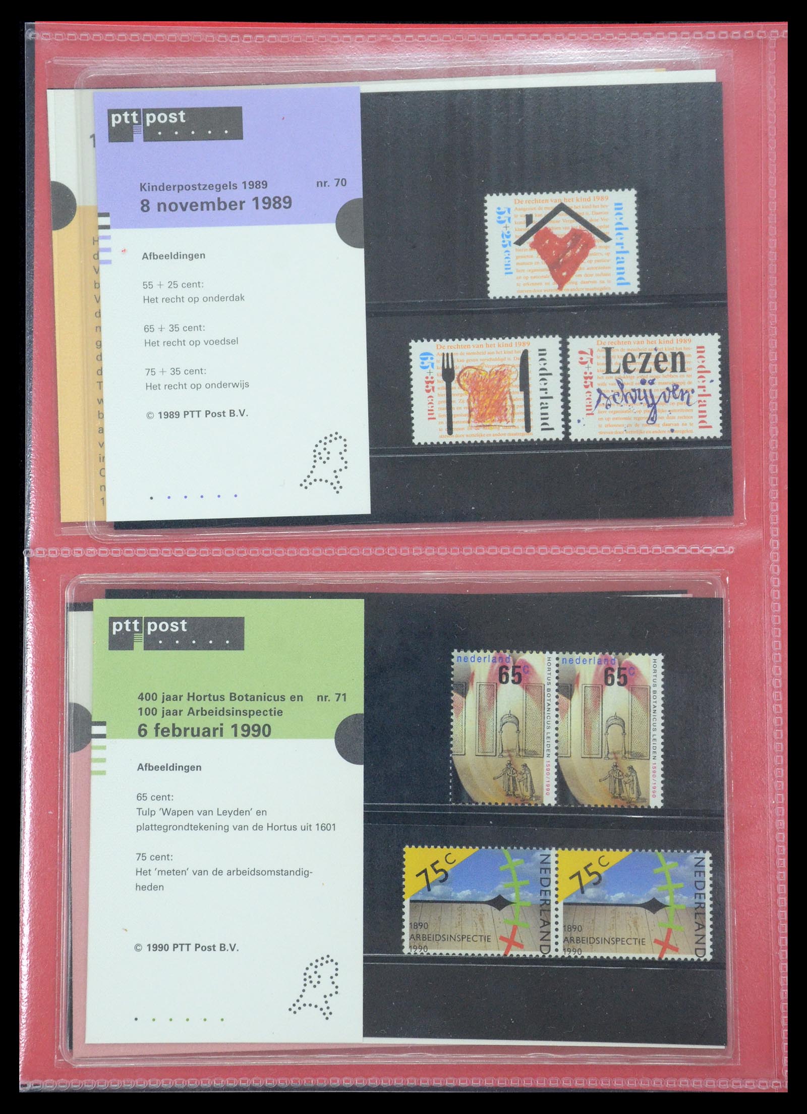 35692 036 - Stamp Collection 35692 Netherlands presentation packs 1982-2021!!