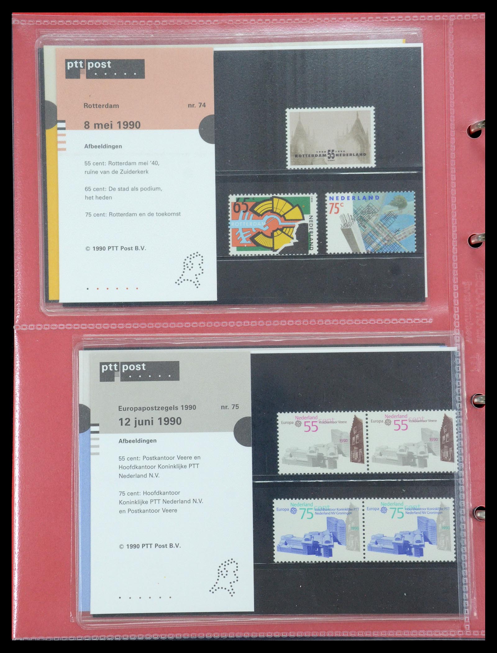 35692 038 - Stamp Collection 35692 Netherlands presentation packs 1982-2021!!