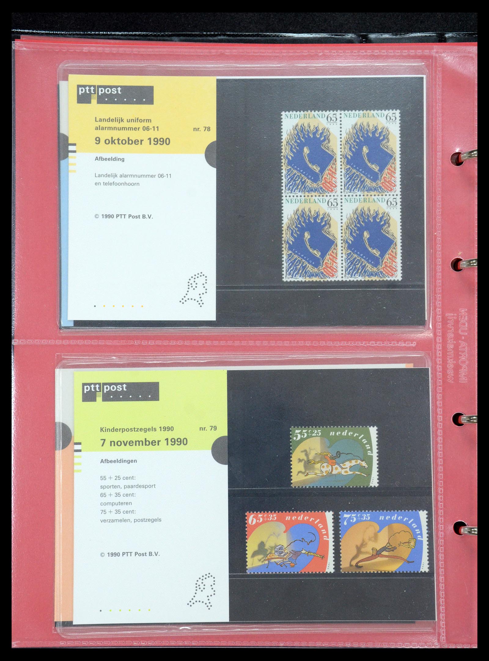 35692 040 - Stamp Collection 35692 Netherlands presentation packs 1982-2021!!