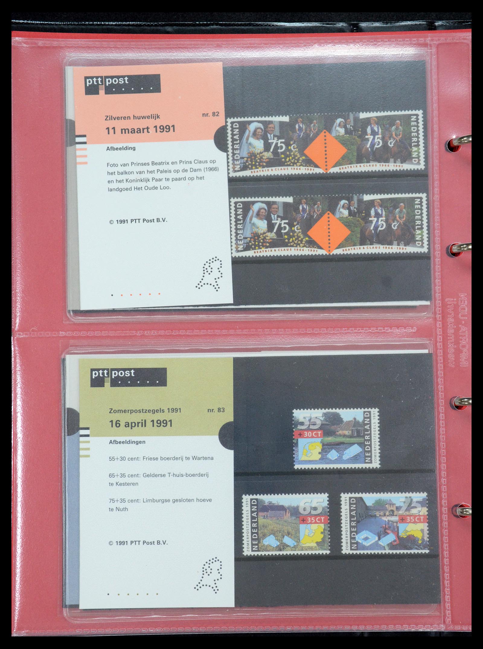 35692 042 - Stamp Collection 35692 Netherlands presentation packs 1982-2021!!