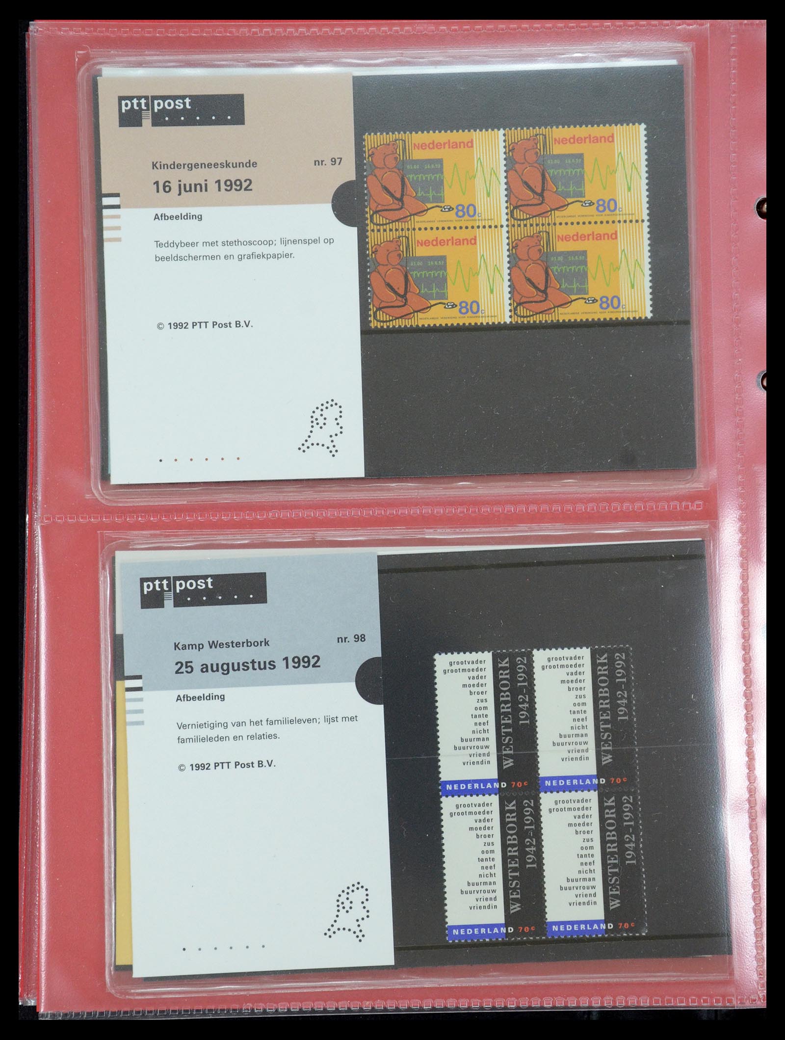 35692 050 - Stamp Collection 35692 Netherlands presentation packs 1982-2021!!