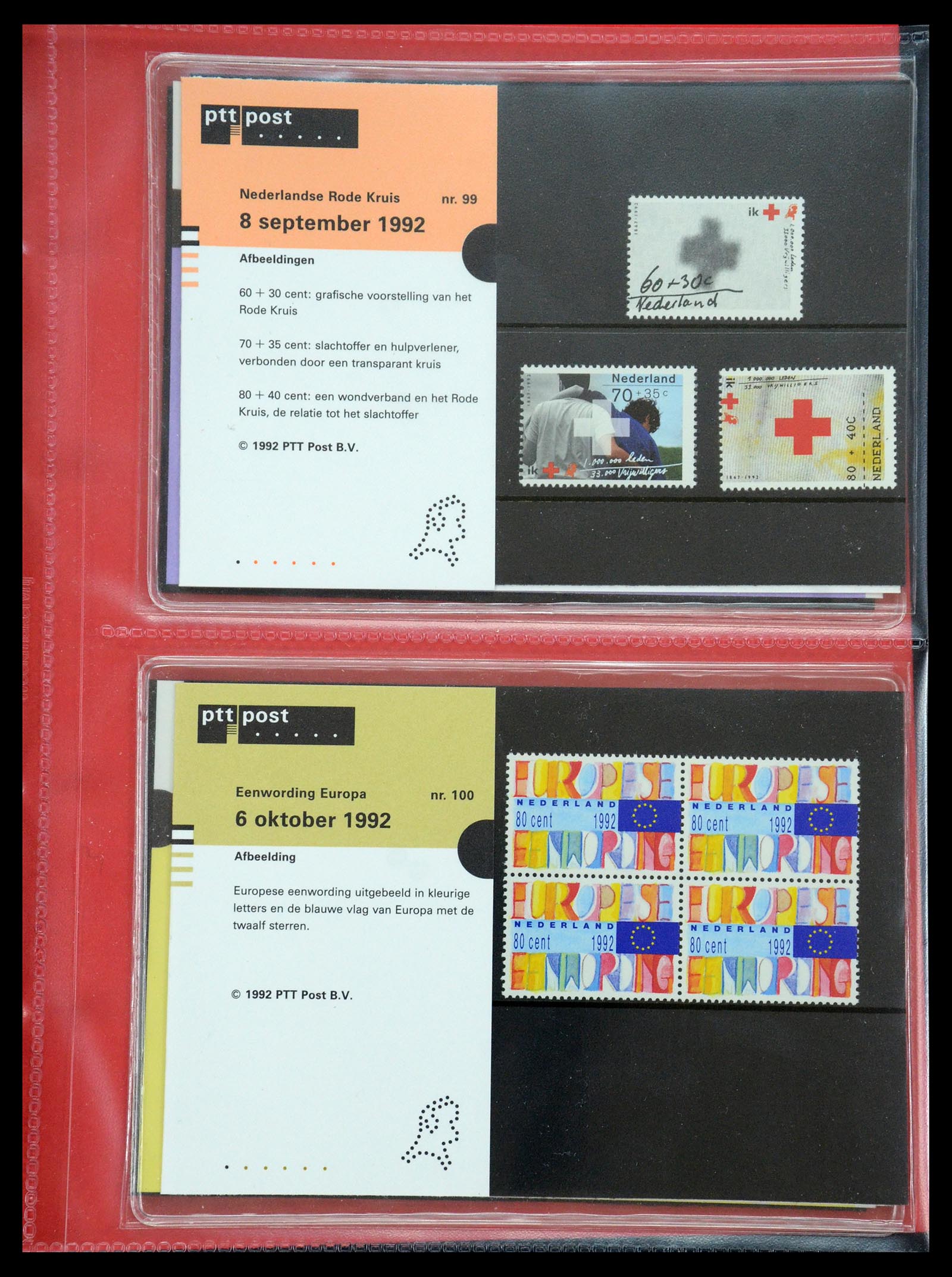 35692 051 - Stamp Collection 35692 Netherlands presentation packs 1982-2021!!
