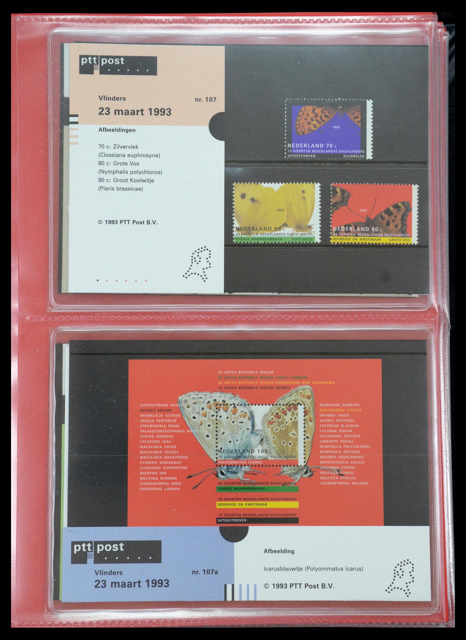 35692 055 - Stamp Collection 35692 Netherlands presentation packs 1982-2021!!