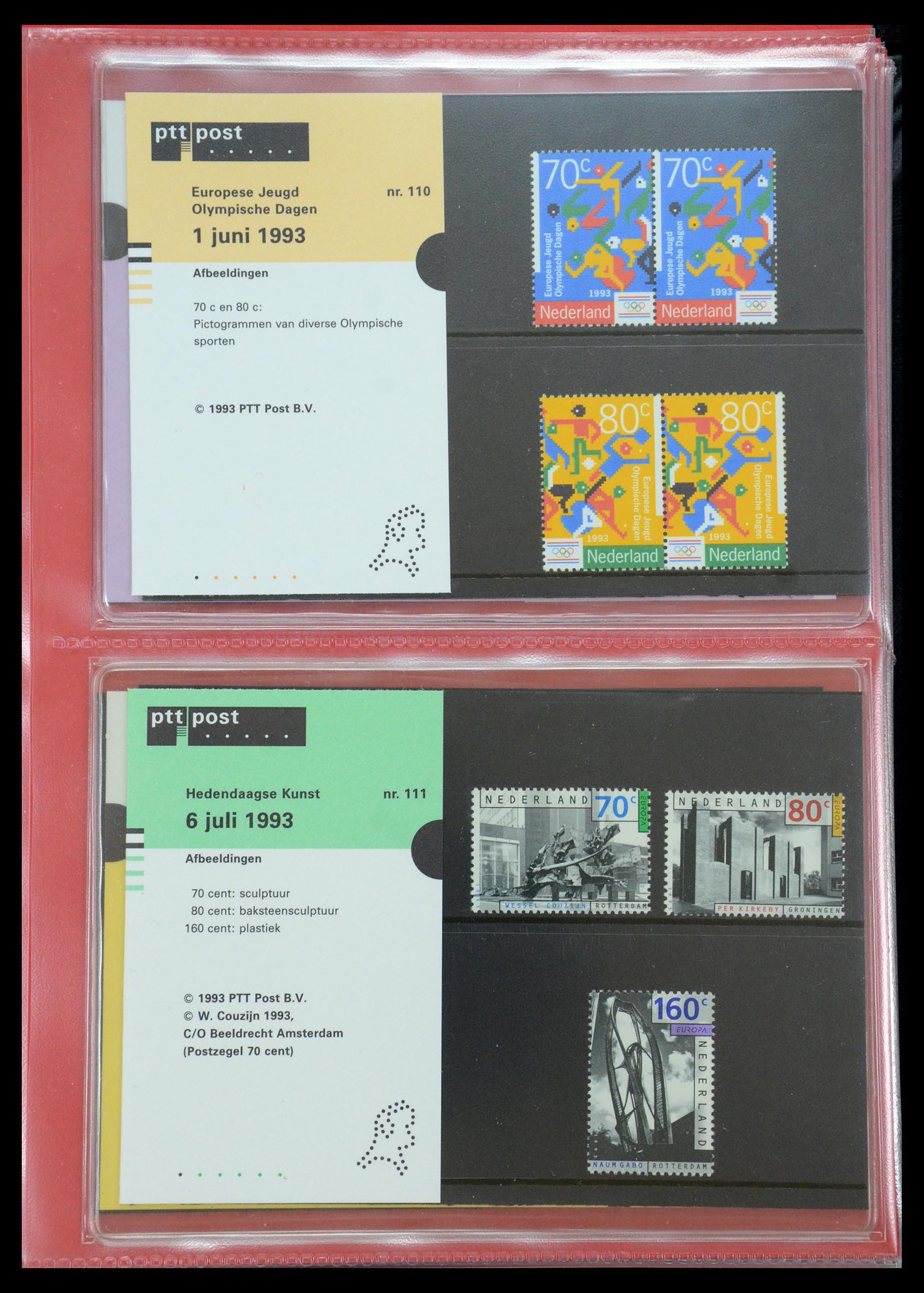35692 057 - Stamp Collection 35692 Netherlands presentation packs 1982-2021!!