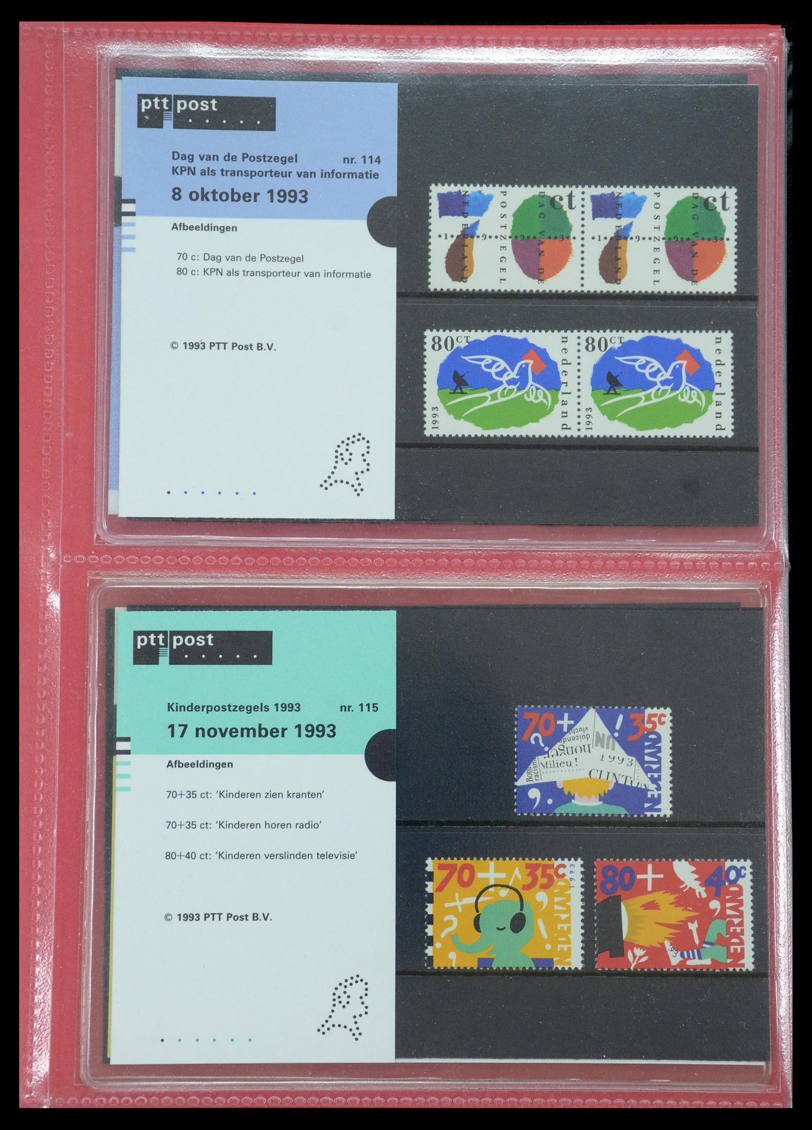 35692 059 - Stamp Collection 35692 Netherlands presentation packs 1982-2021!!