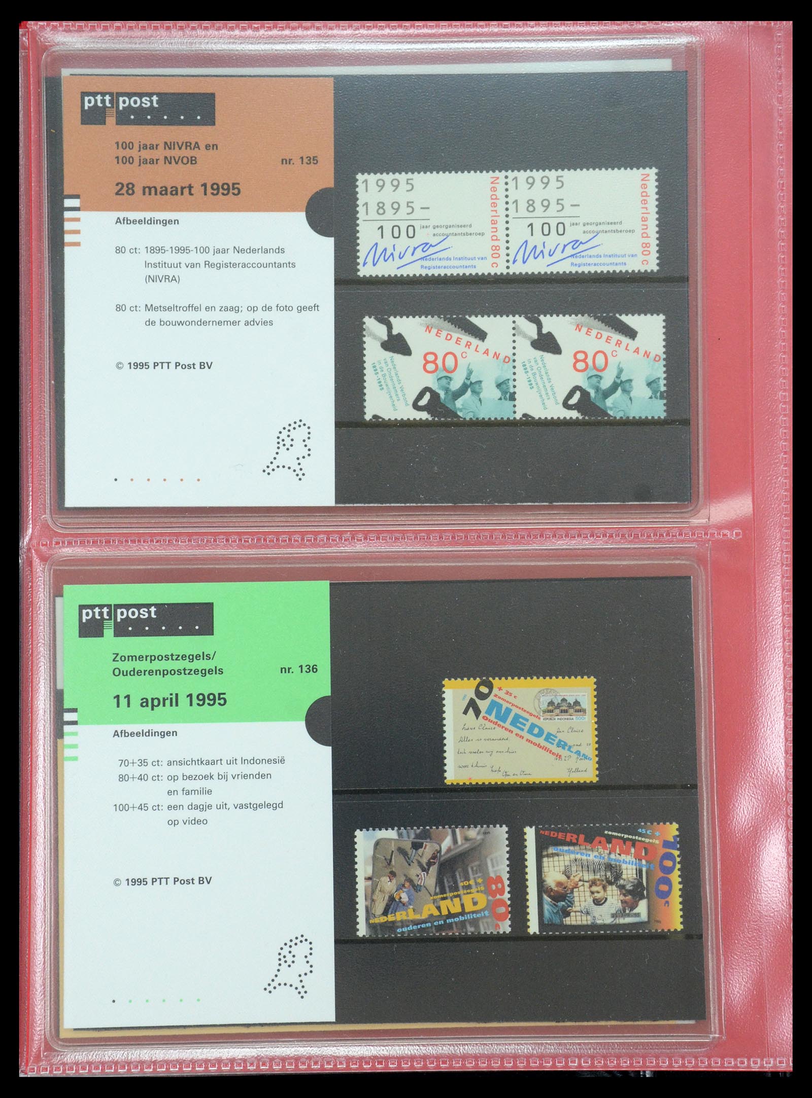 35692 070 - Stamp Collection 35692 Netherlands presentation packs 1982-2021!!