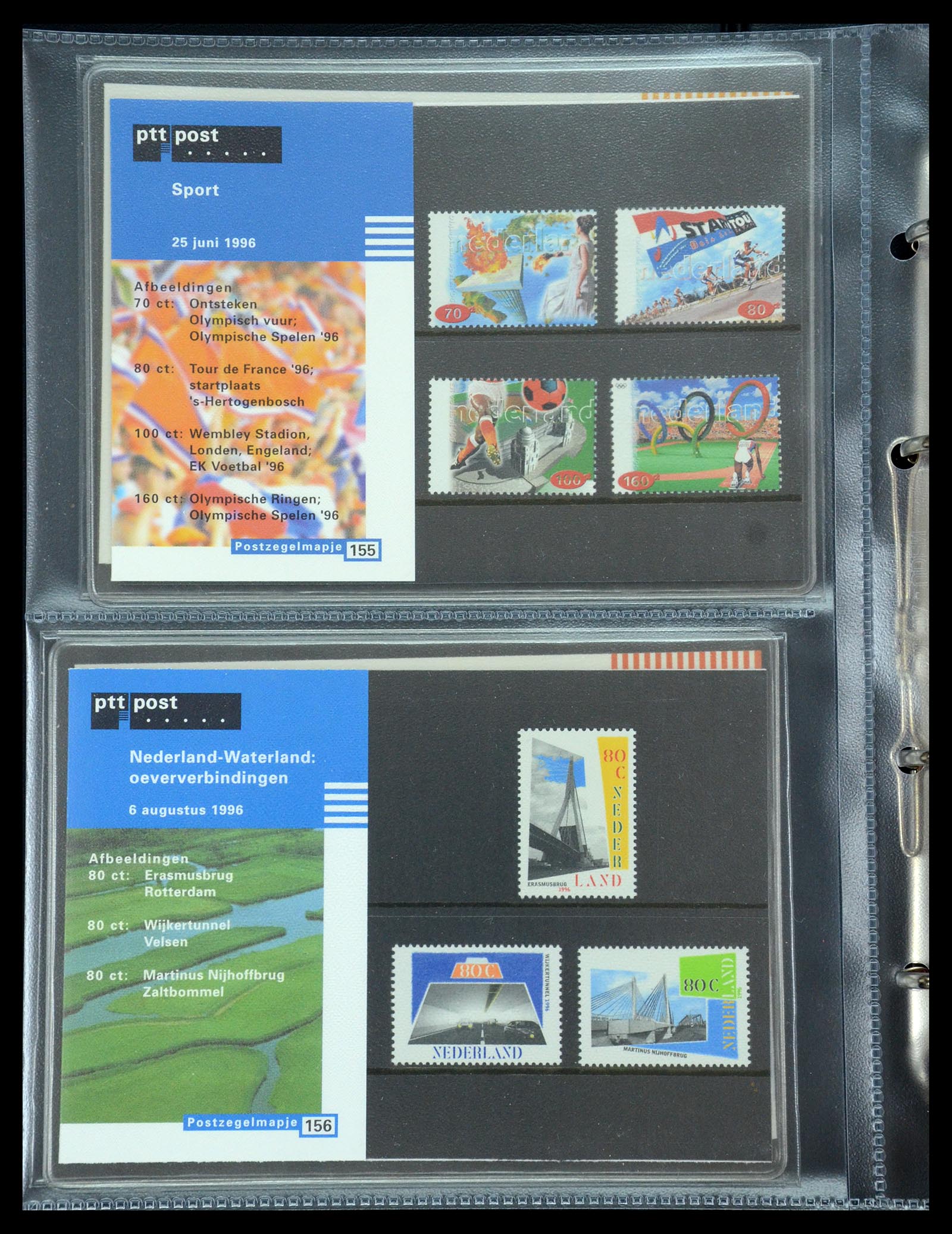 35692 080 - Stamp Collection 35692 Netherlands presentation packs 1982-2021!!