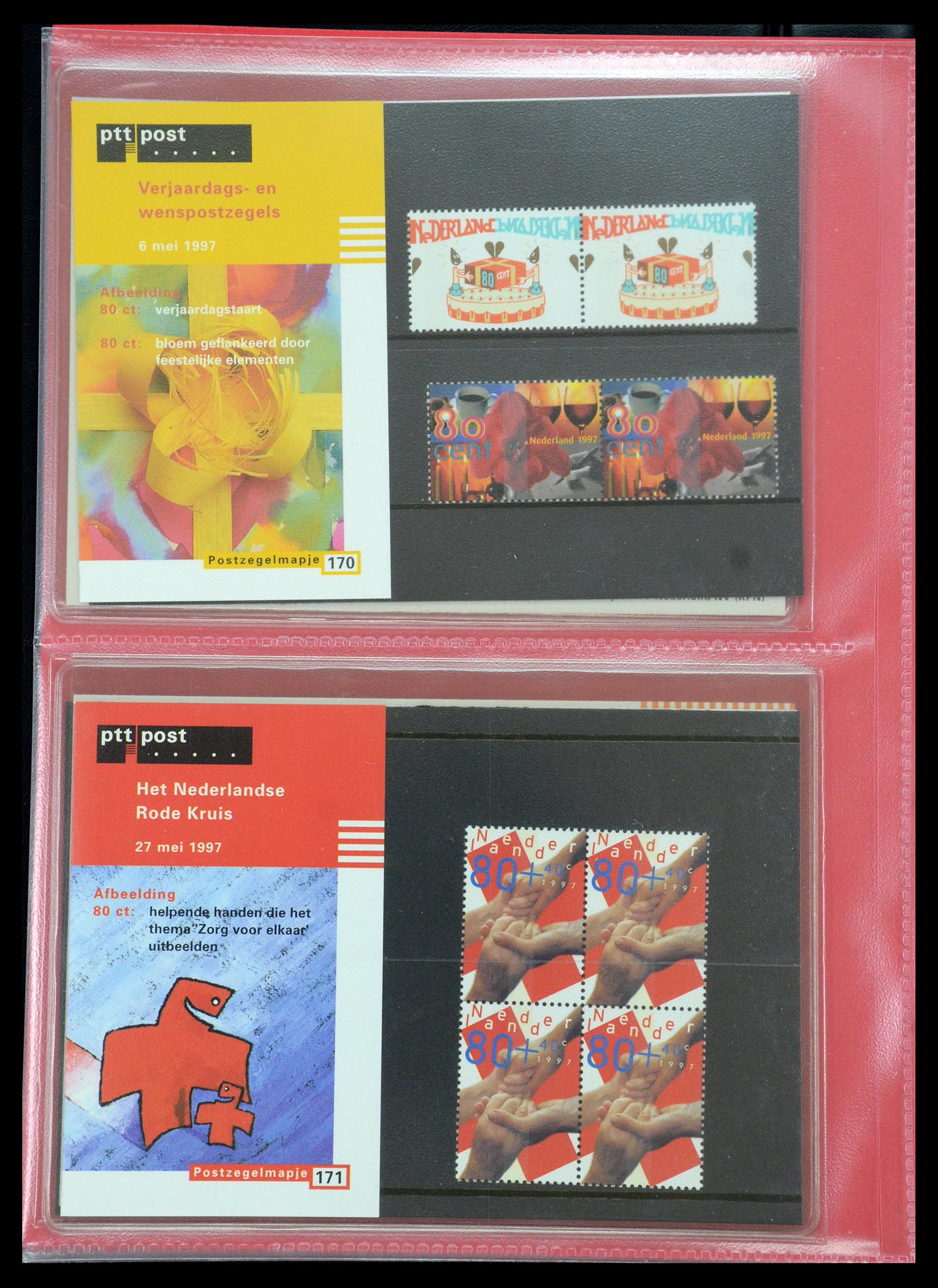 35692 088 - Stamp Collection 35692 Netherlands presentation packs 1982-2021!!