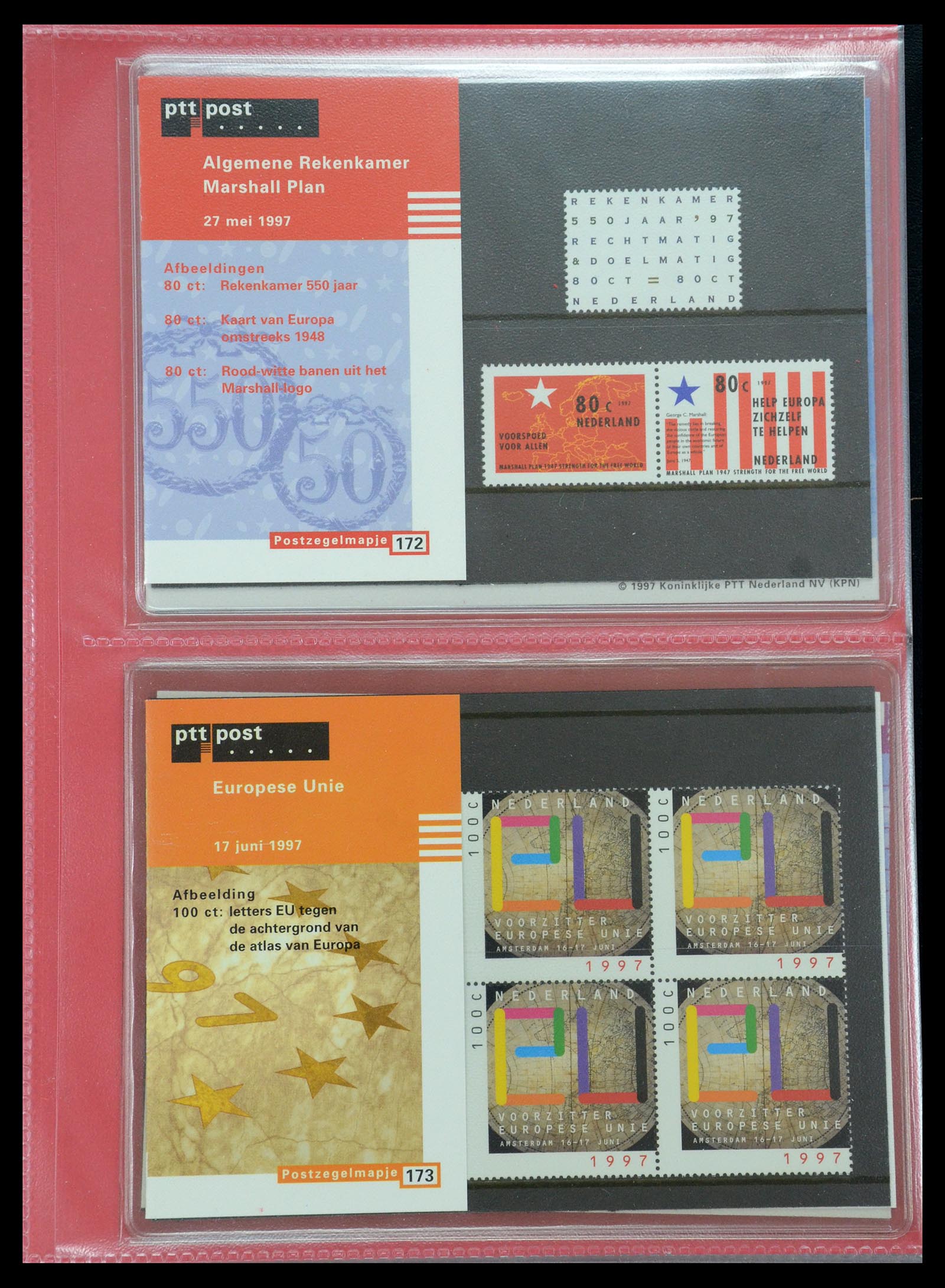 35692 089 - Stamp Collection 35692 Netherlands presentation packs 1982-2021!!
