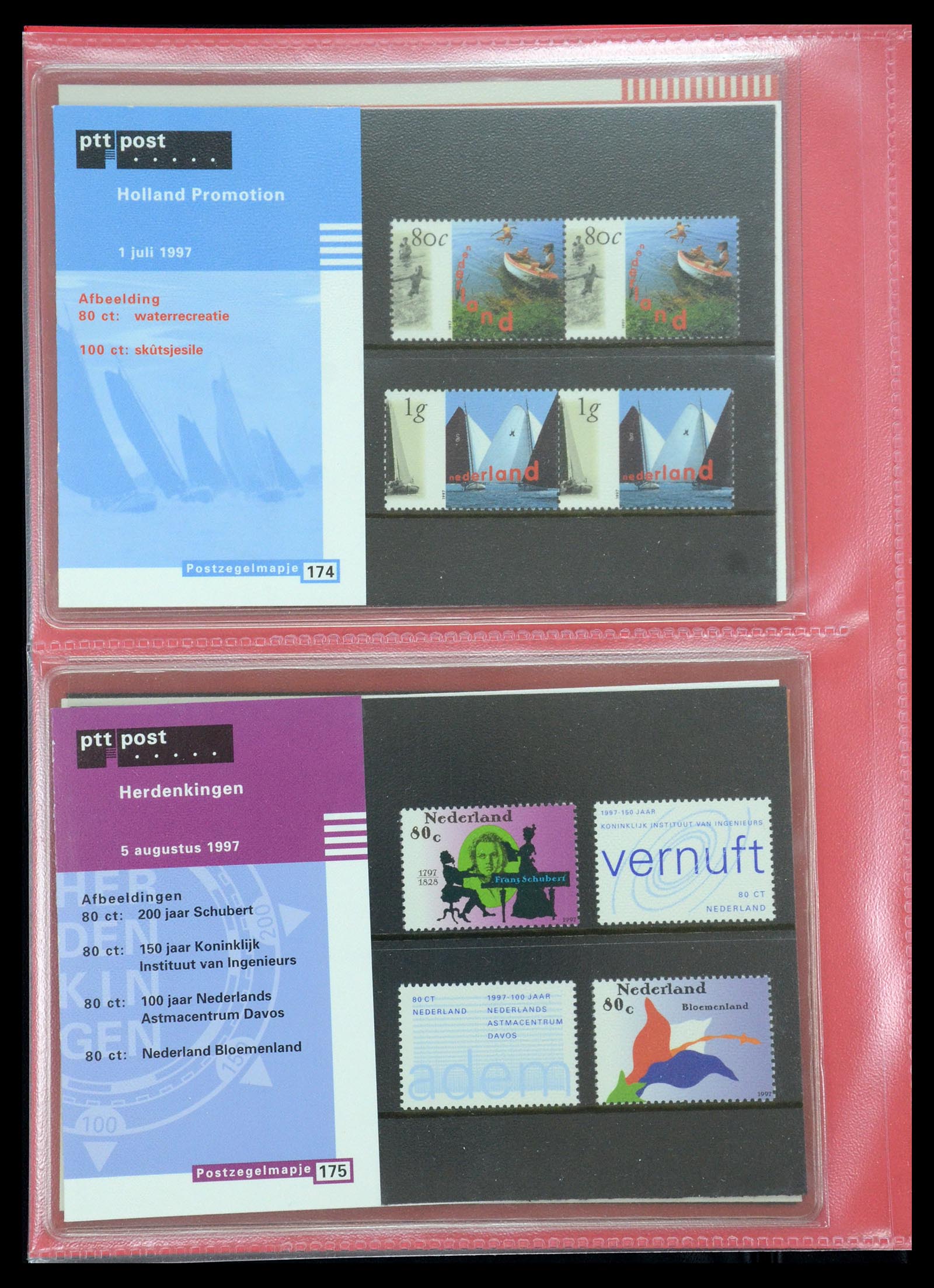 35692 090 - Stamp Collection 35692 Netherlands presentation packs 1982-2021!!
