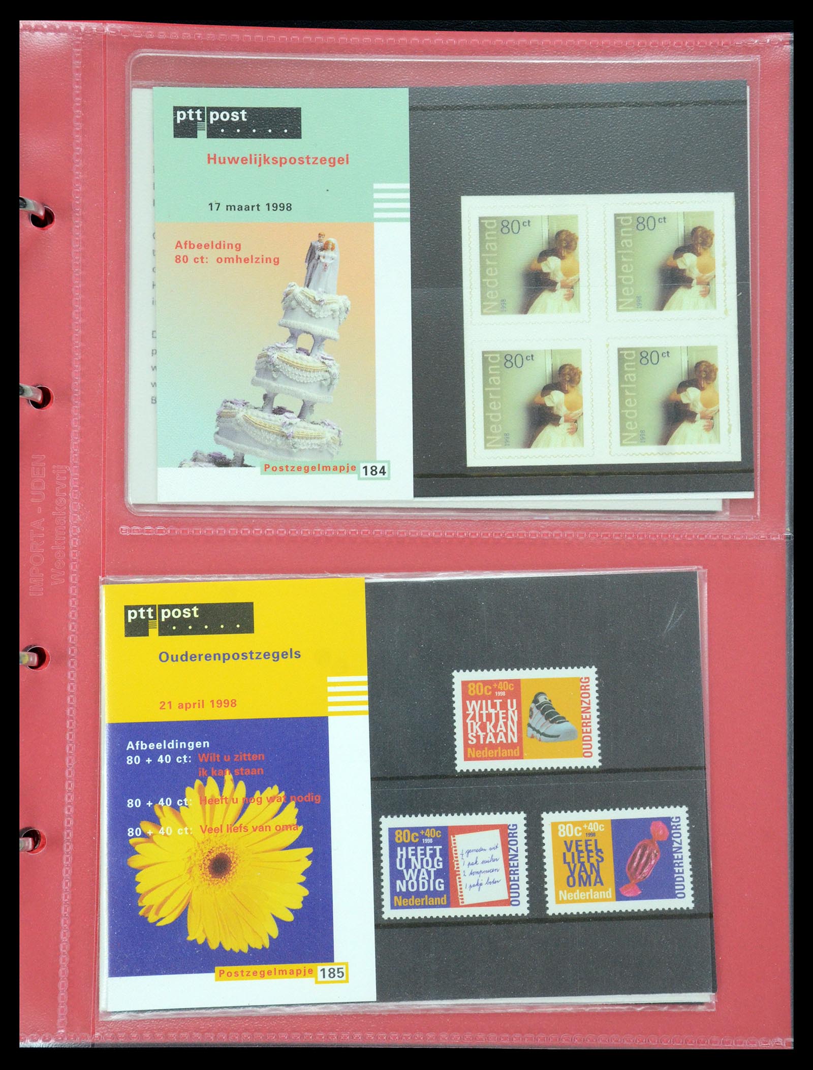 35692 095 - Stamp Collection 35692 Netherlands presentation packs 1982-2021!!