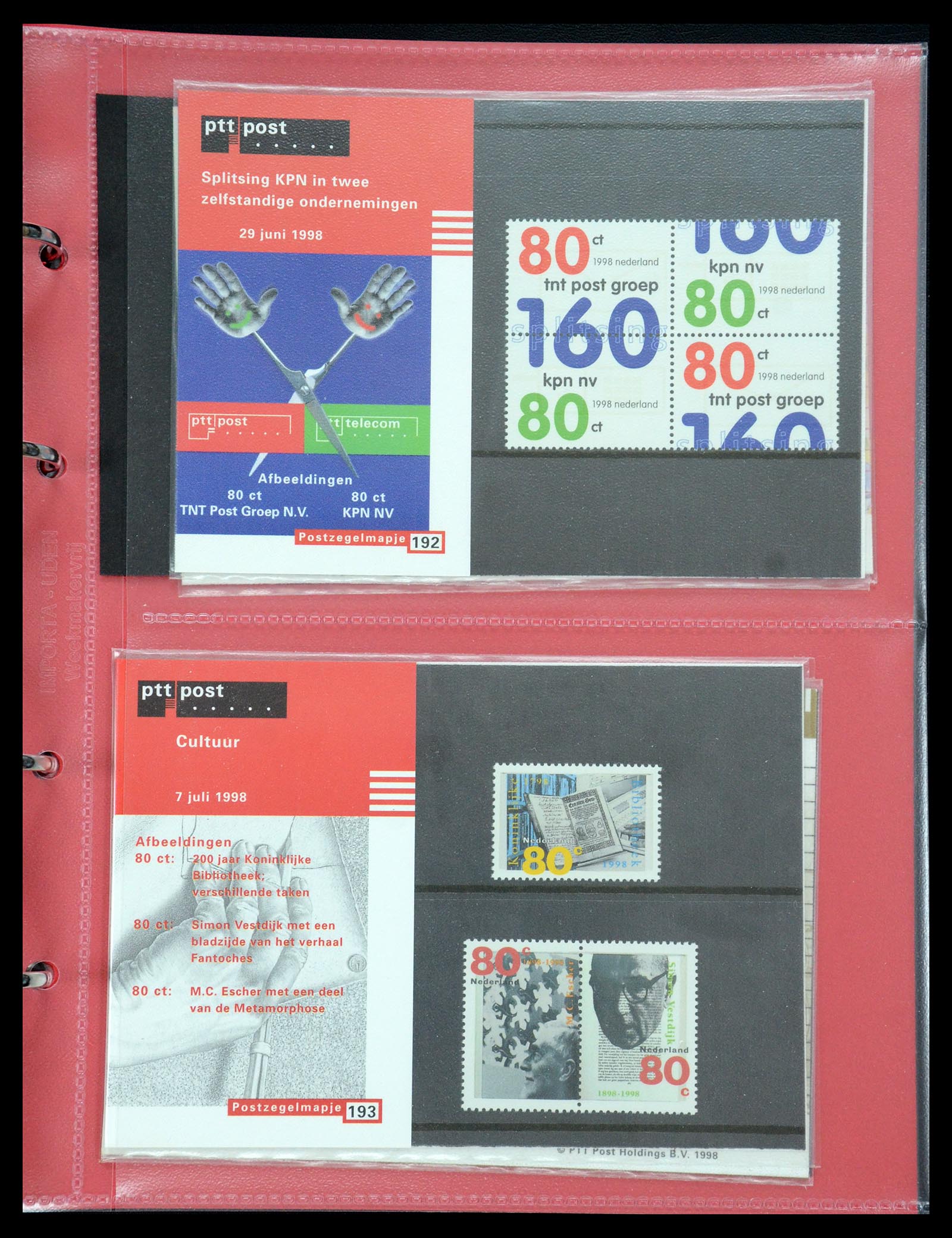 35692 099 - Stamp Collection 35692 Netherlands presentation packs 1982-2021!!