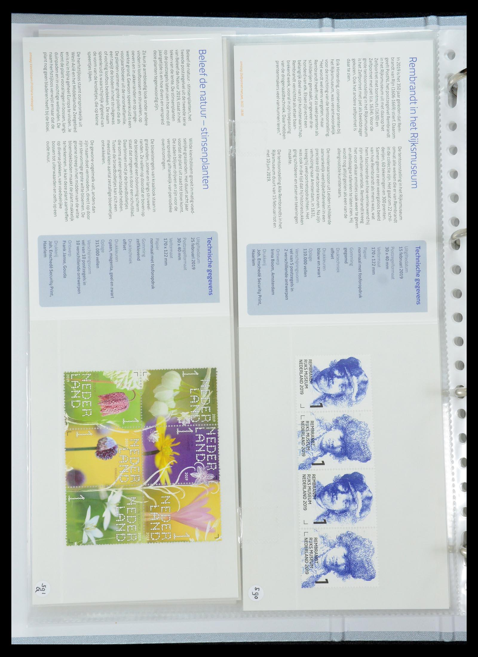 35692 358 - Stamp Collection 35692 Netherlands presentation packs 1982-2021!!