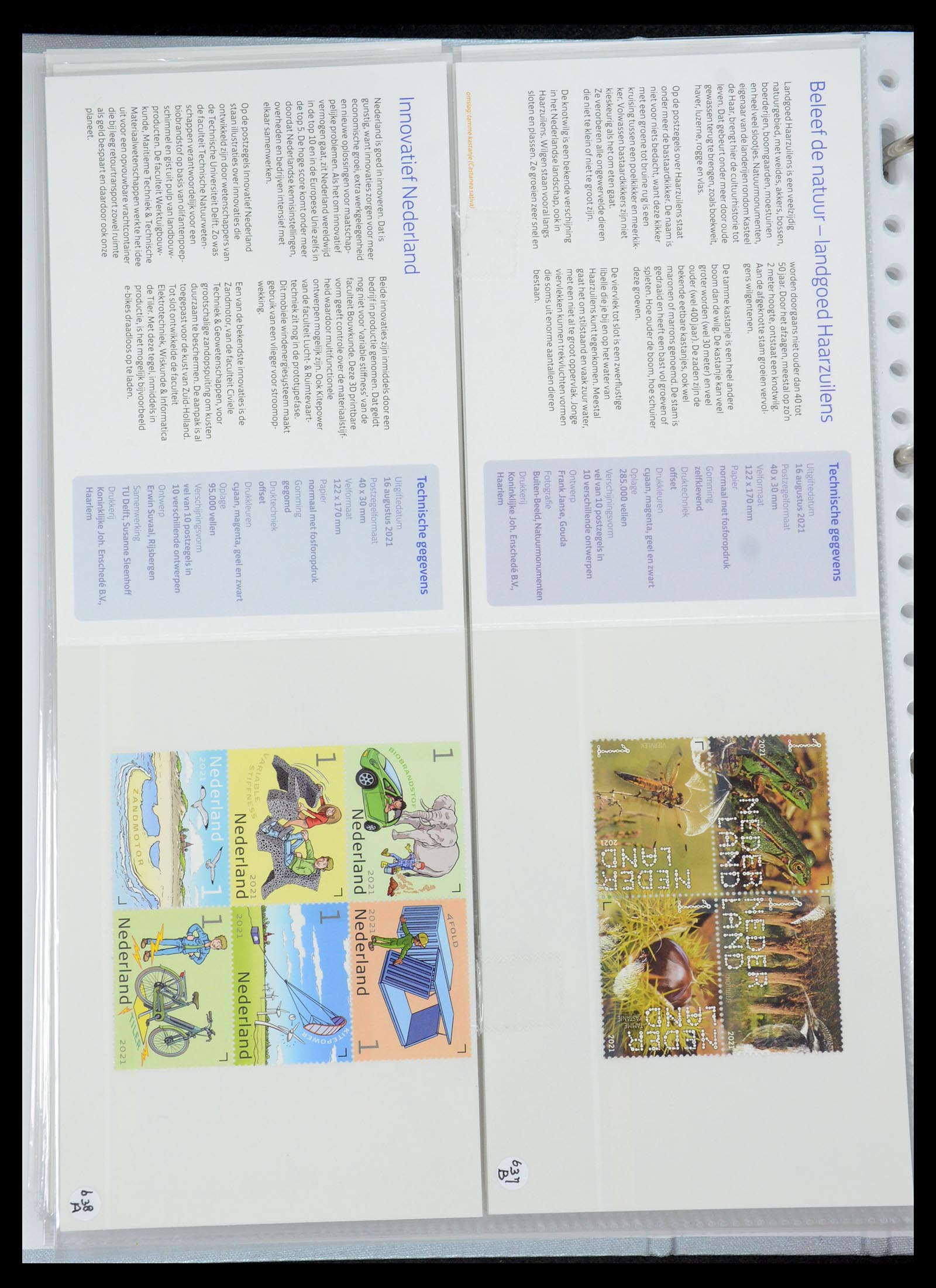 35692 387 - Stamp Collection 35692 Netherlands presentation packs 1982-2021!!