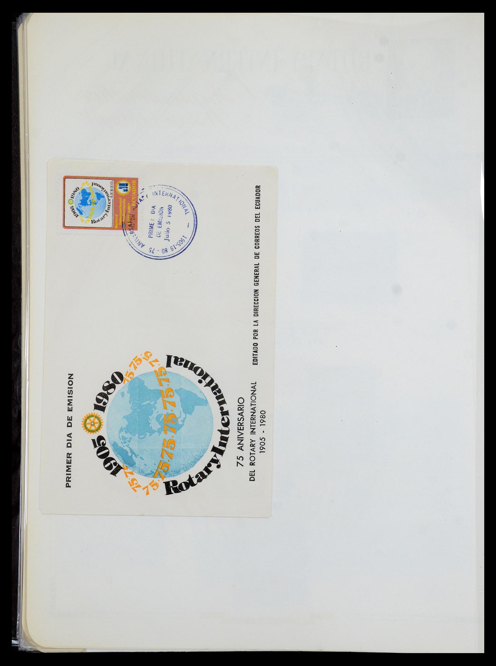 35694 031 - Postzegelverzameling 35694 Motief Rotary 1930-2009.