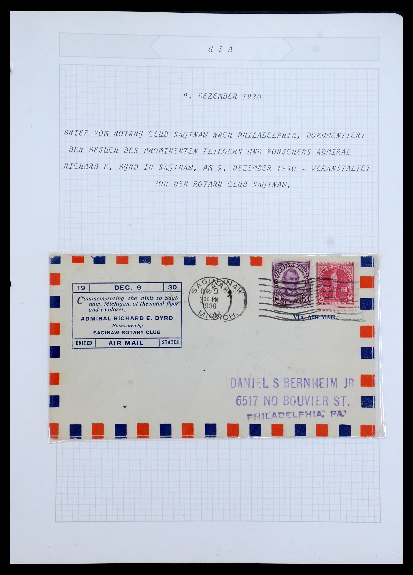 35694 088 - Postzegelverzameling 35694 Motief Rotary 1930-2009.