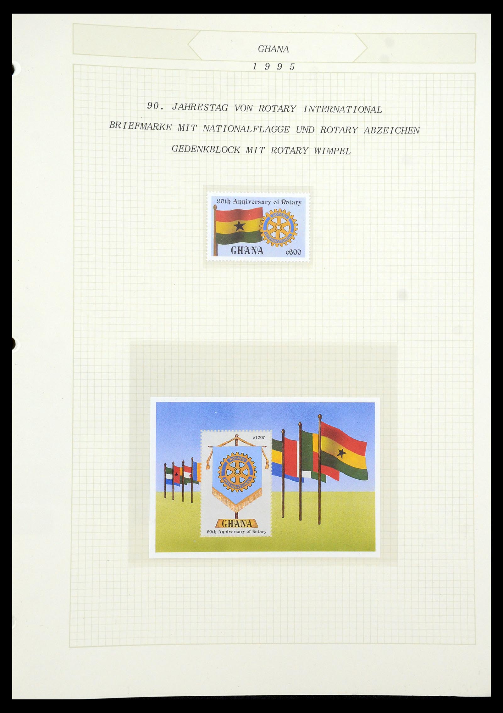 35694 683 - Postzegelverzameling 35694 Motief Rotary 1930-2009.