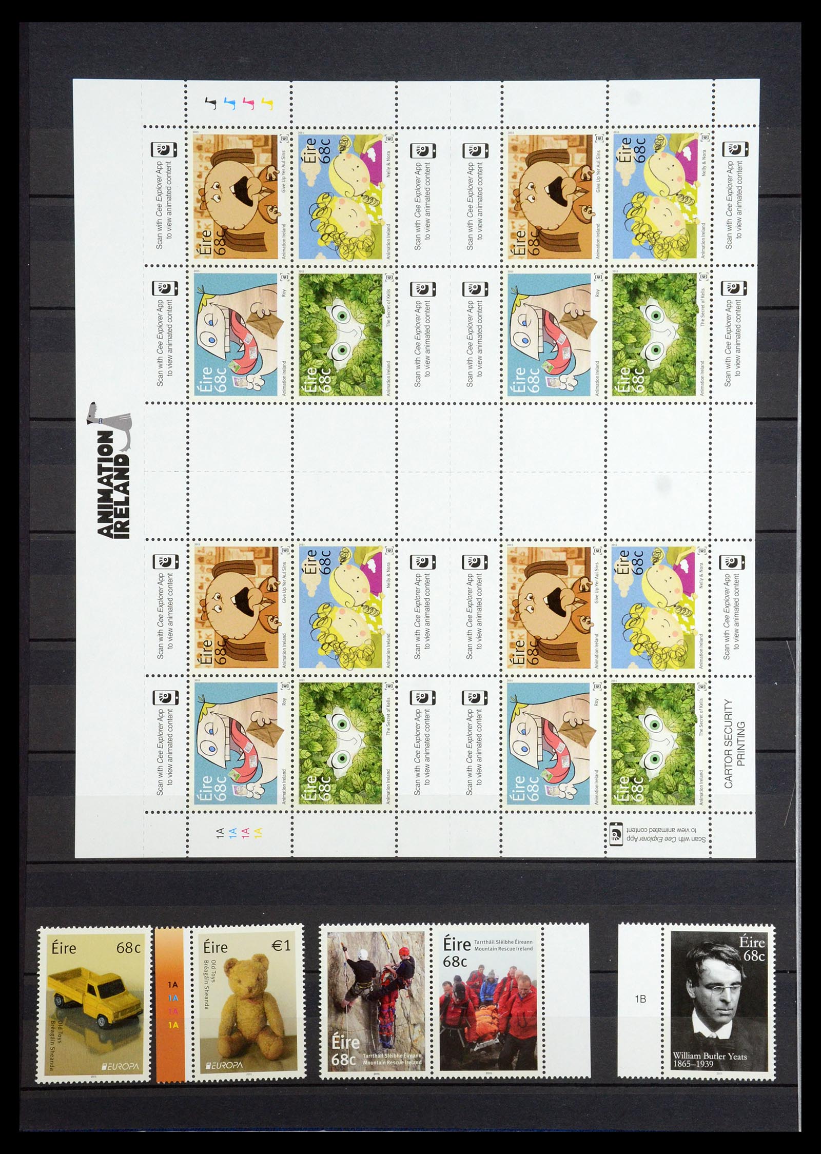 35695 014 - Postzegelverzameling 35695 Ierland 1922-2020!!!