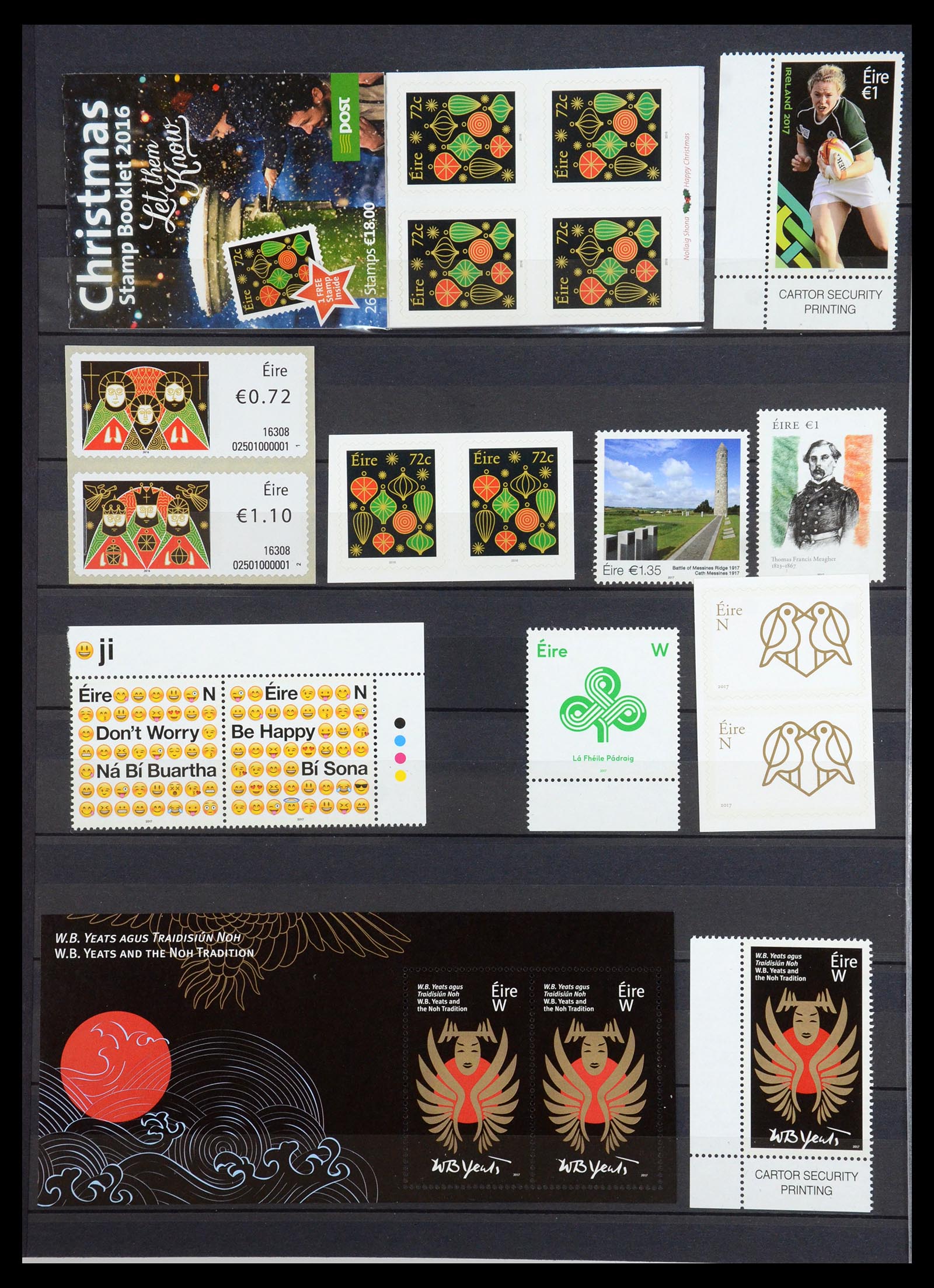 35695 025 - Postzegelverzameling 35695 Ierland 1922-2020!!!