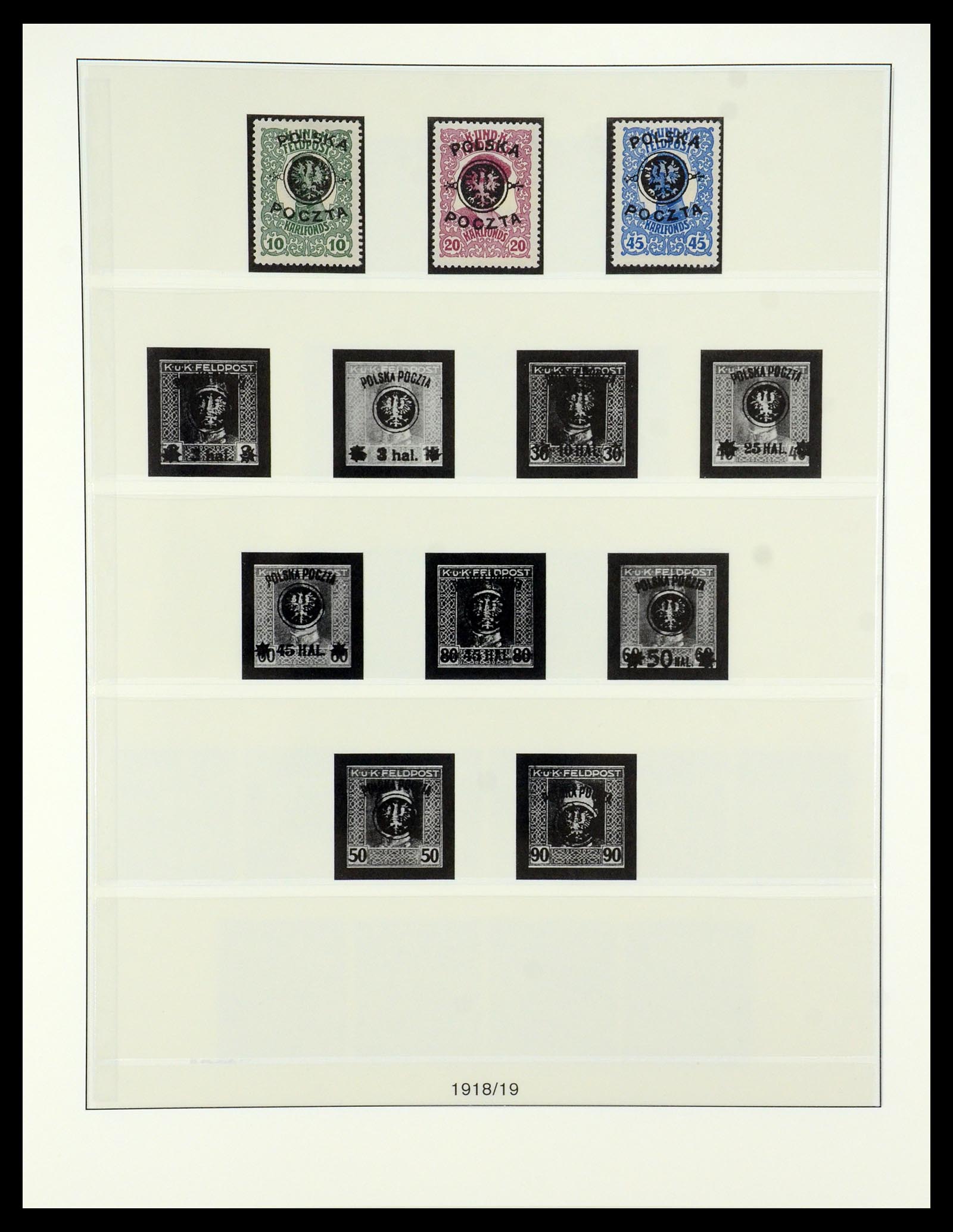 35696 002 - Postzegelverzameling 35696 Polen 1918-1997.
