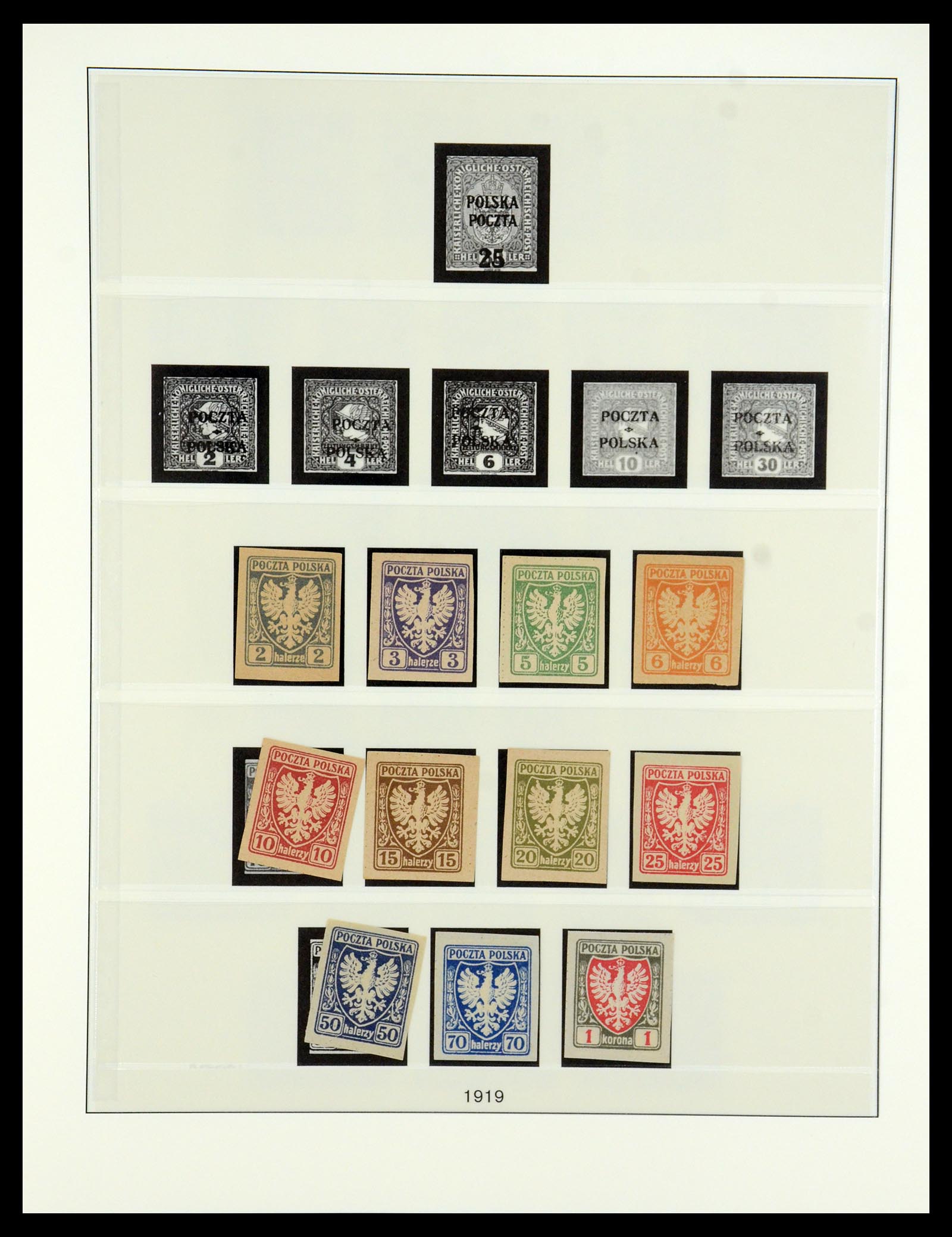 35696 003 - Postzegelverzameling 35696 Polen 1918-1997.