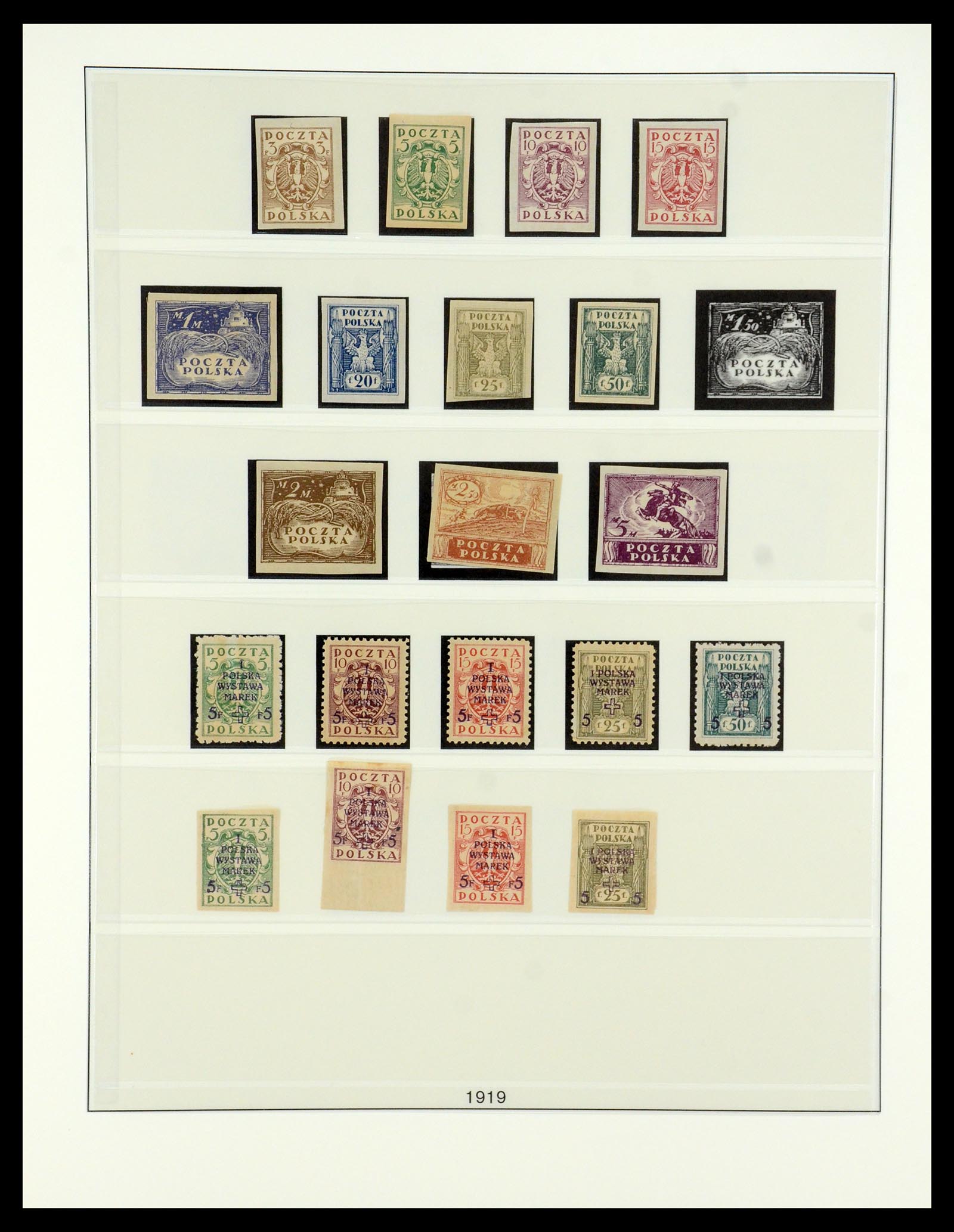 35696 005 - Postzegelverzameling 35696 Polen 1918-1997.