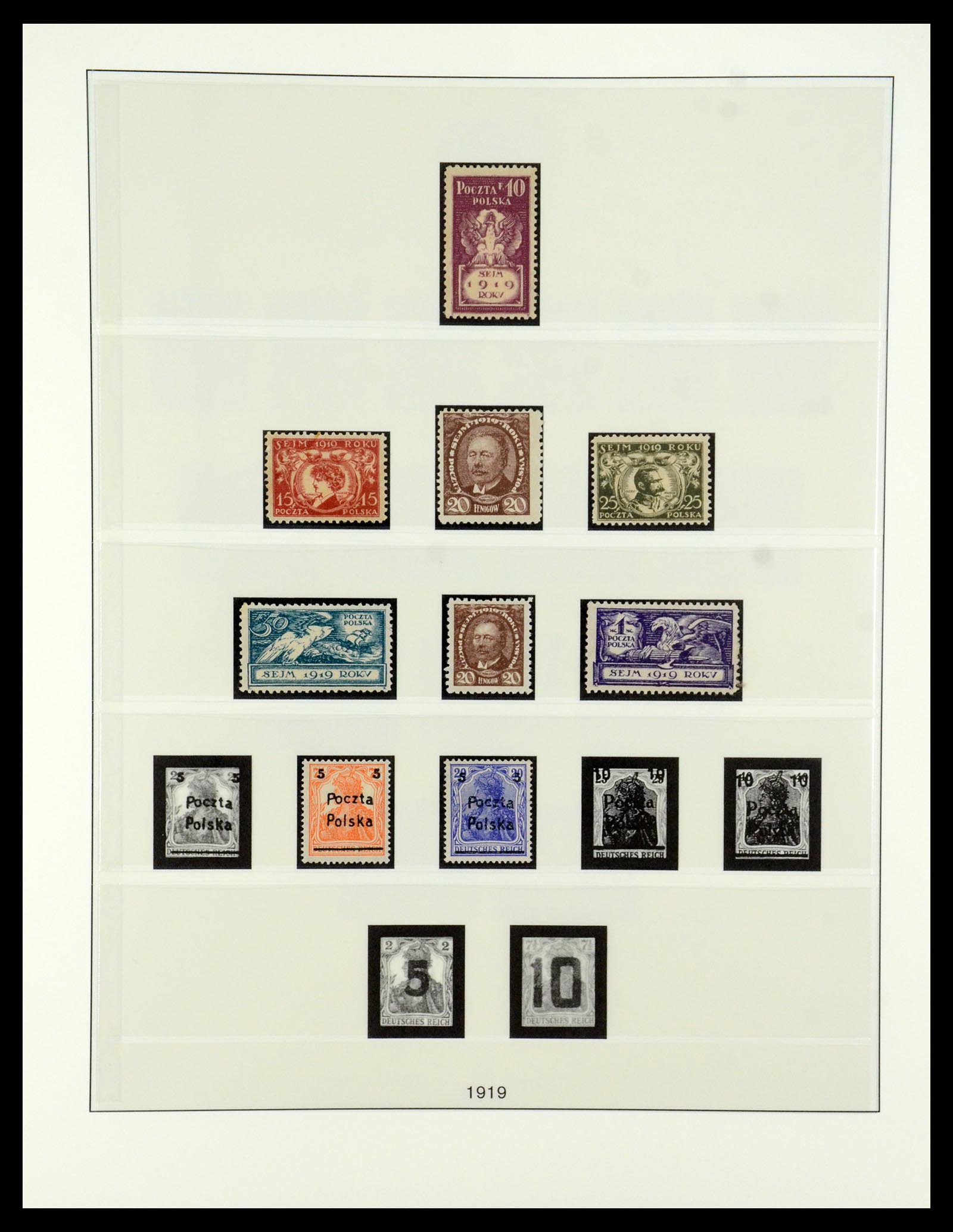 35696 007 - Postzegelverzameling 35696 Polen 1918-1997.