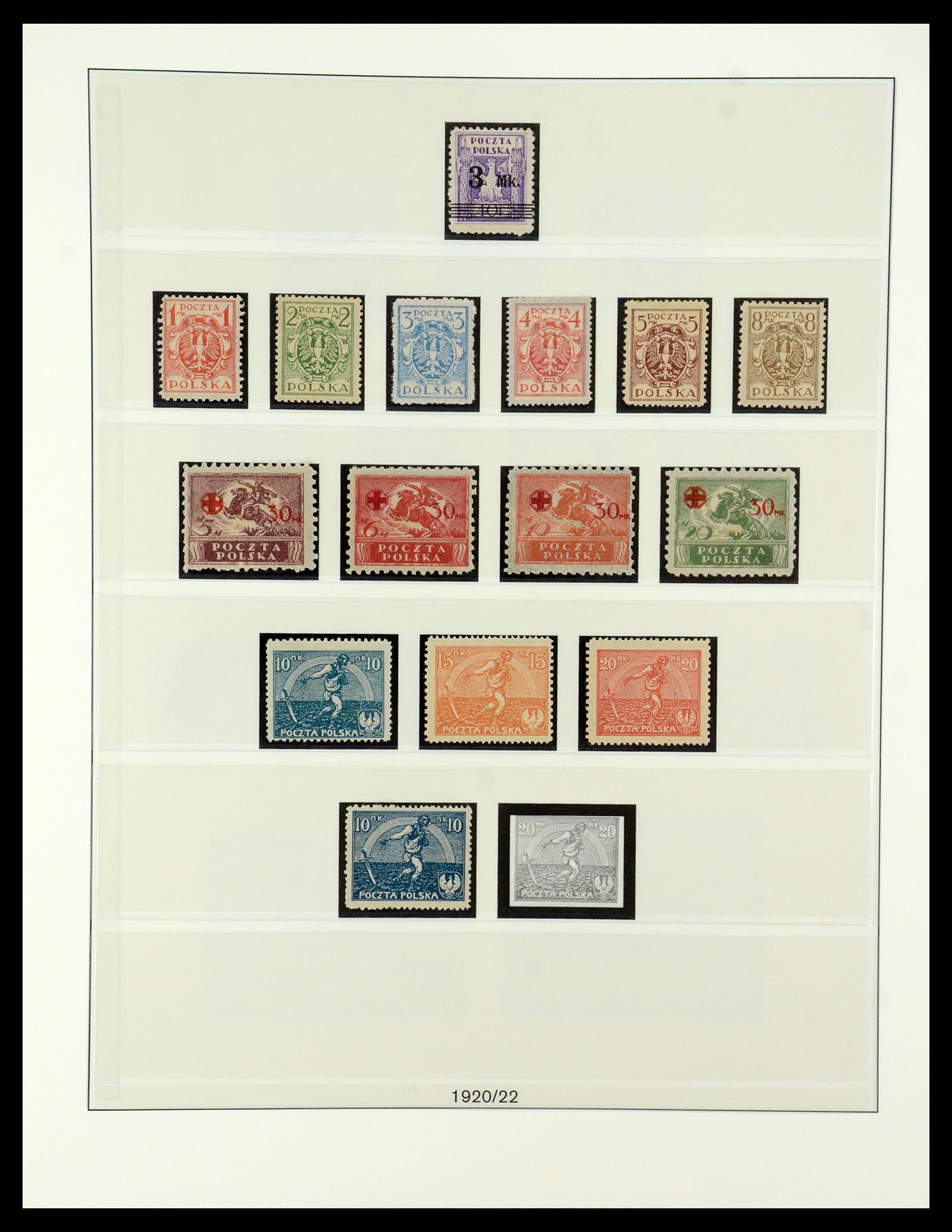 35696 008 - Postzegelverzameling 35696 Polen 1918-1997.