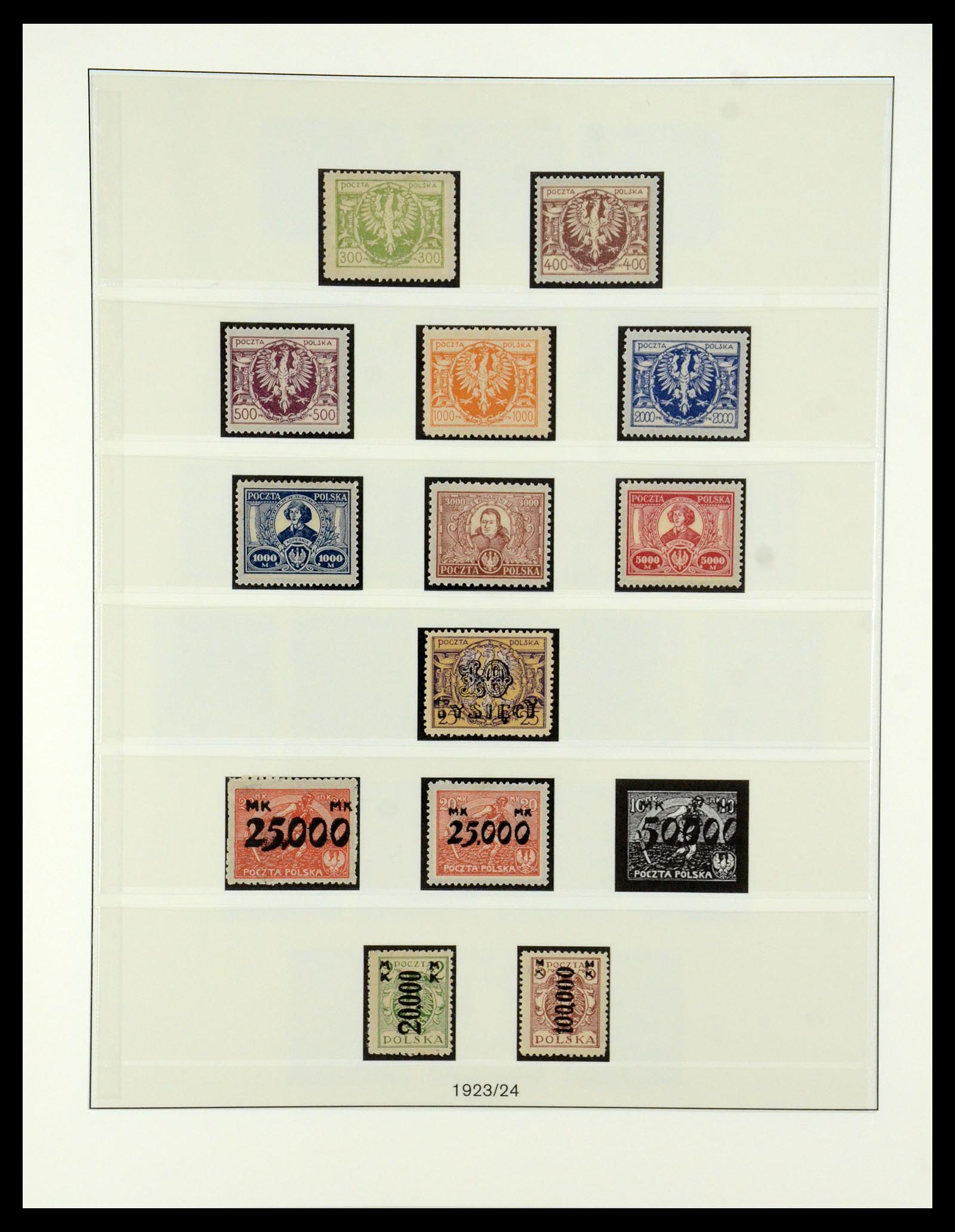 35696 010 - Postzegelverzameling 35696 Polen 1918-1997.
