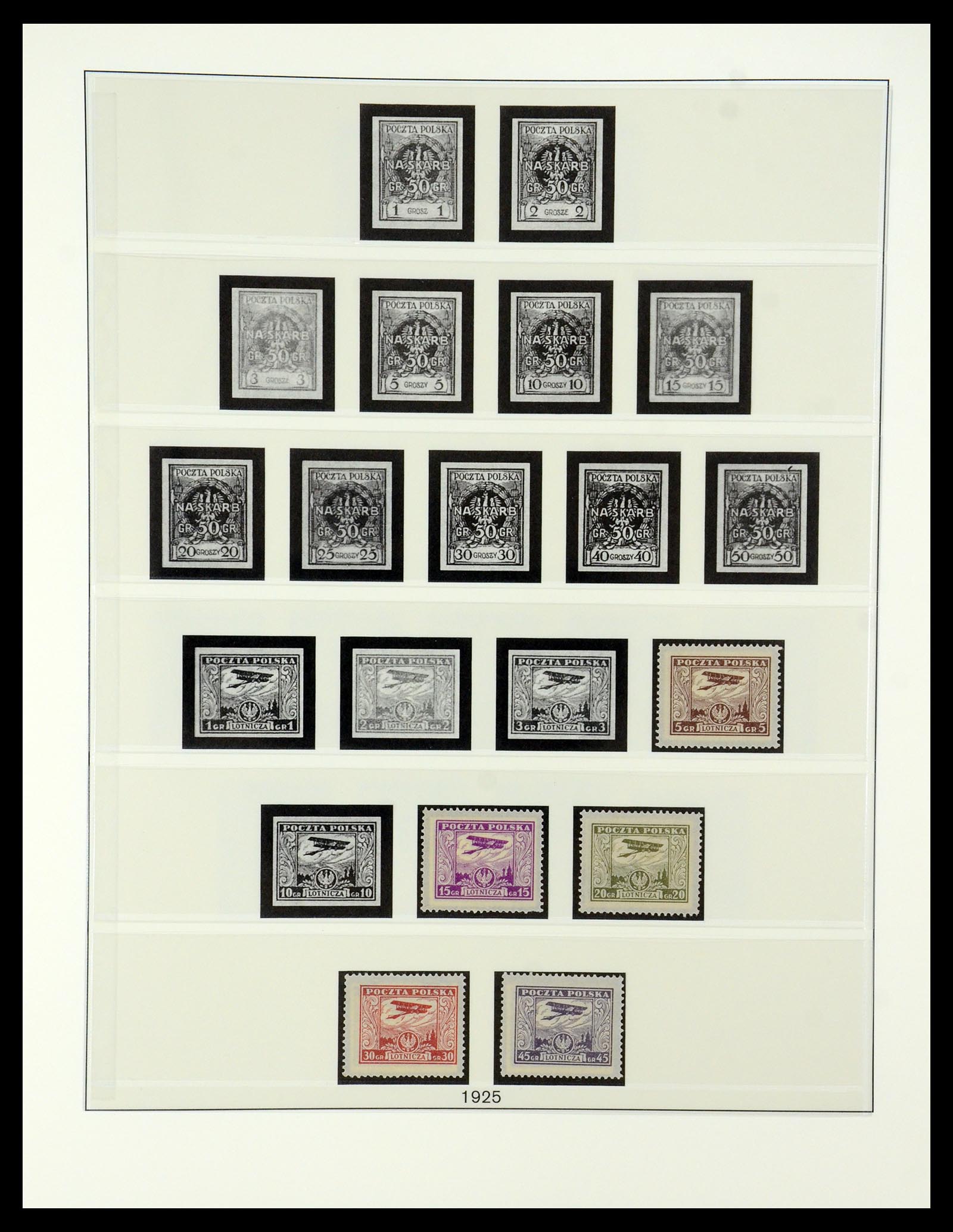 35696 011 - Postzegelverzameling 35696 Polen 1918-1997.