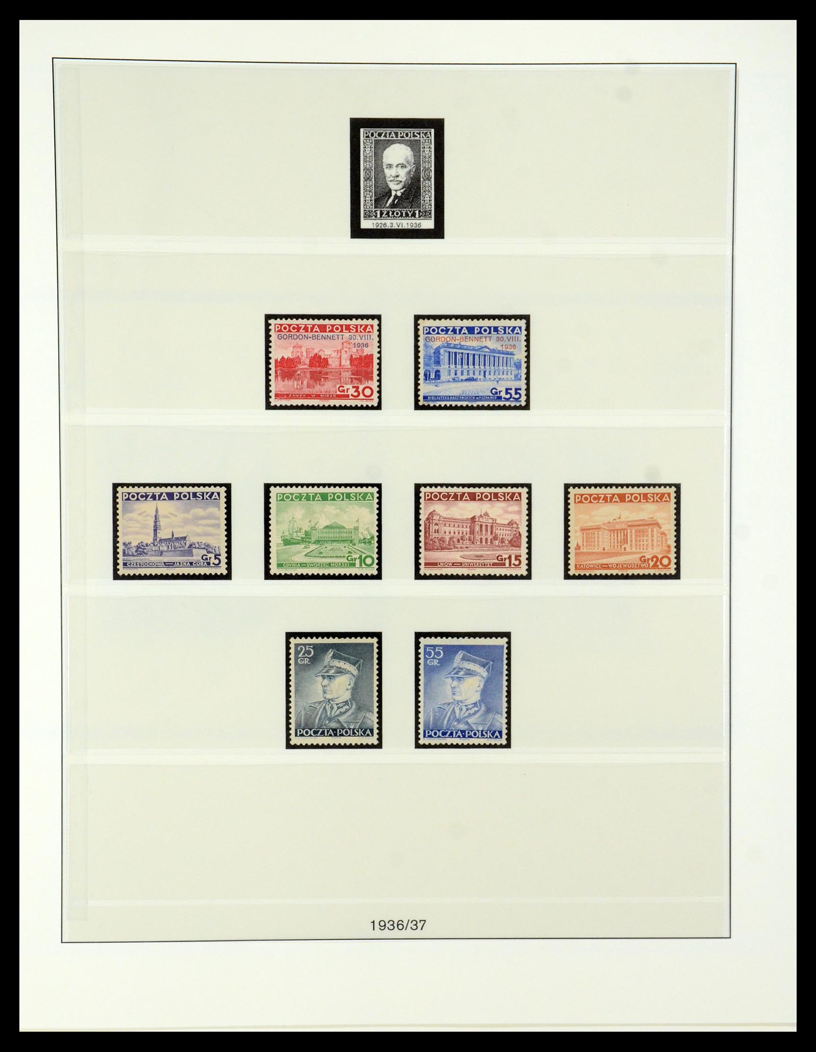 35696 018 - Postzegelverzameling 35696 Polen 1918-1997.
