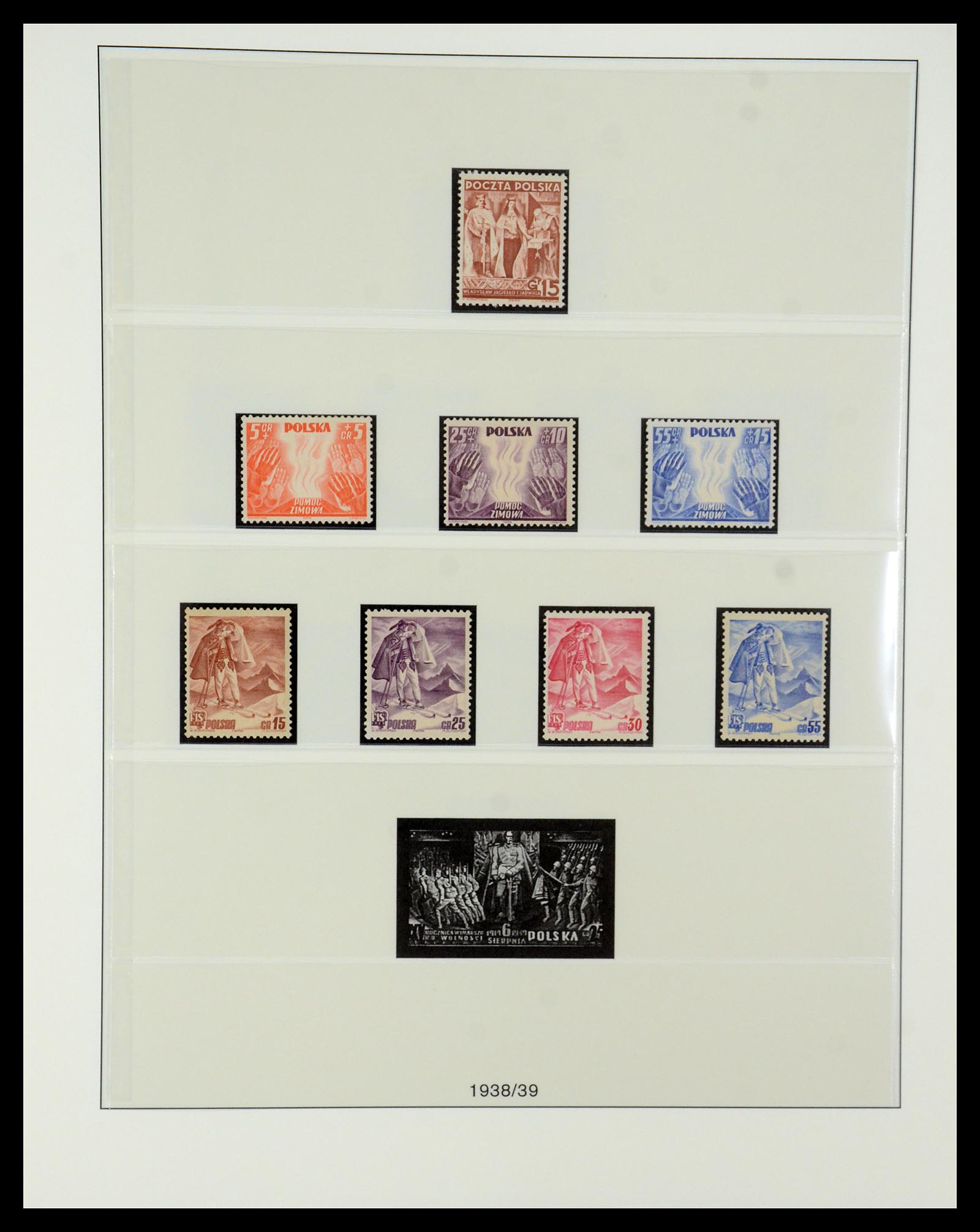 35696 021 - Postzegelverzameling 35696 Polen 1918-1997.