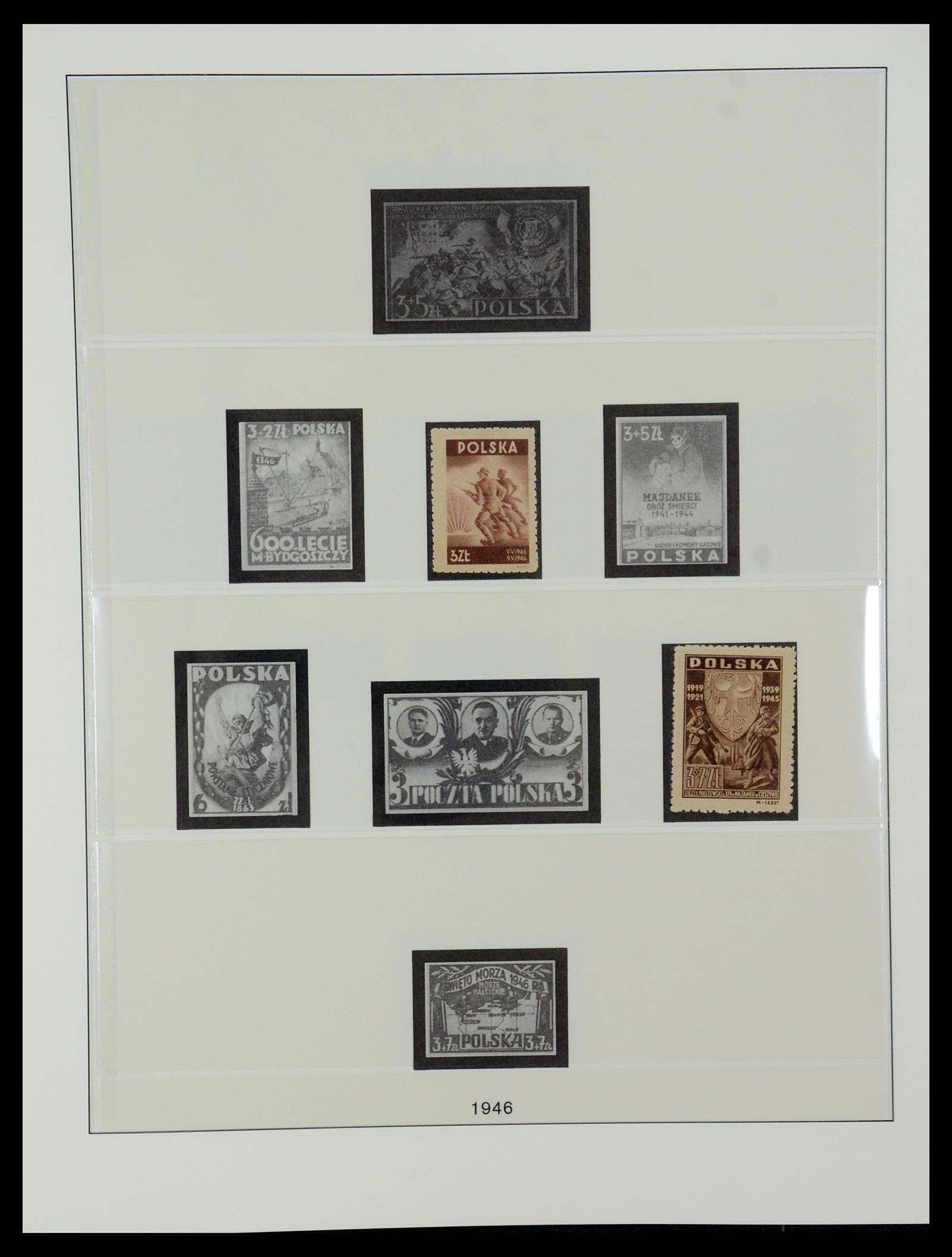 35696 030 - Postzegelverzameling 35696 Polen 1918-1997.