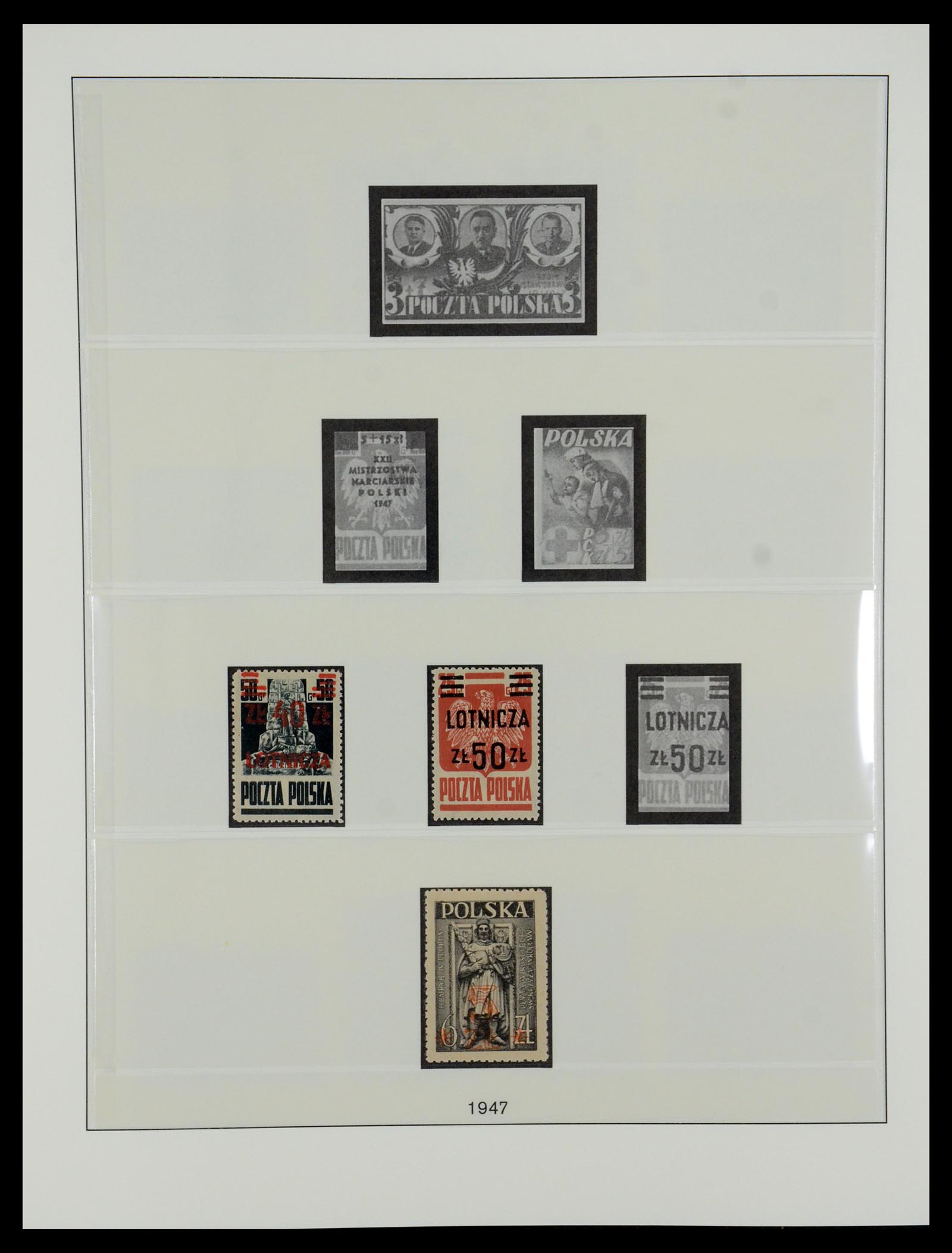 35696 032 - Postzegelverzameling 35696 Polen 1918-1997.