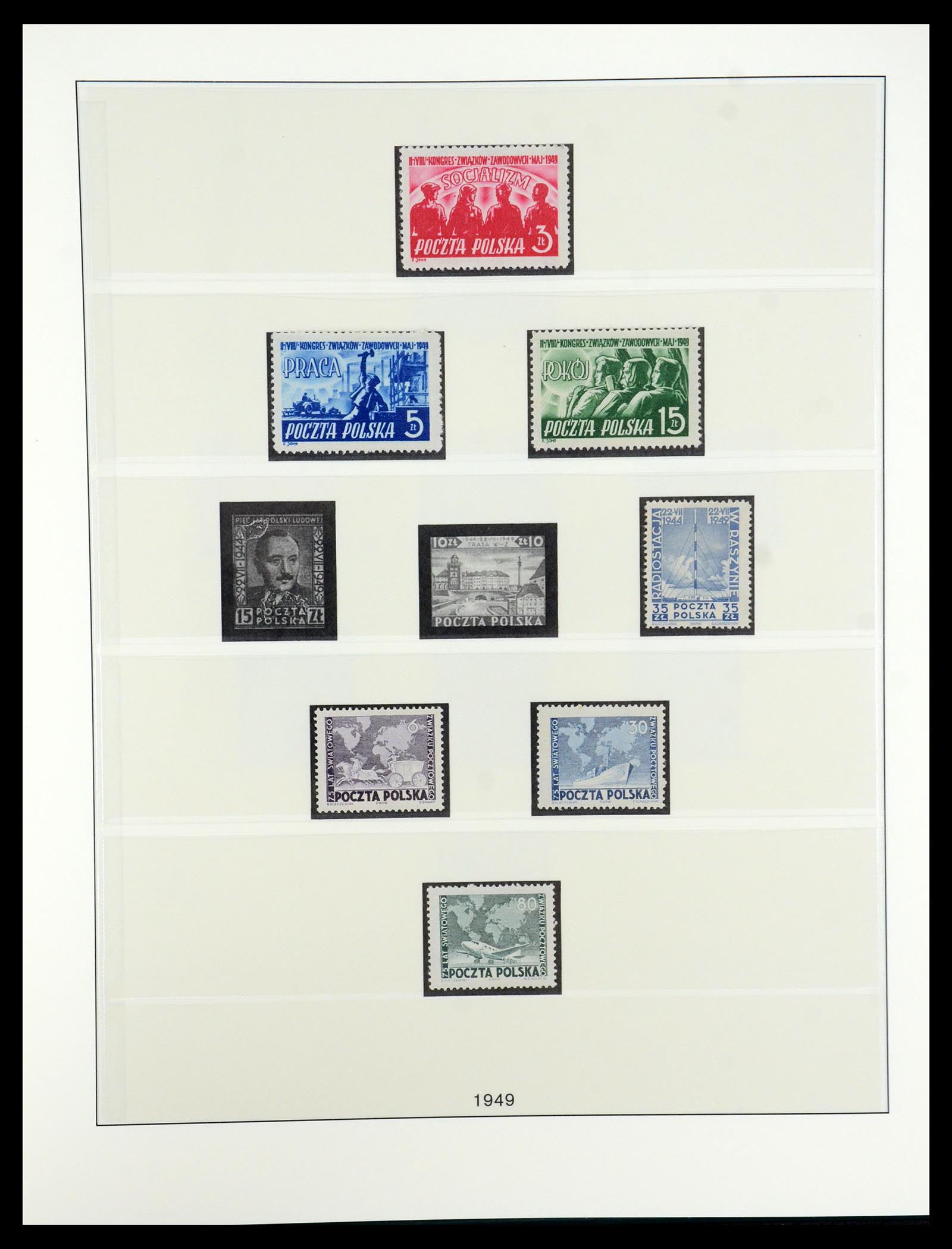 35696 040 - Postzegelverzameling 35696 Polen 1918-1997.