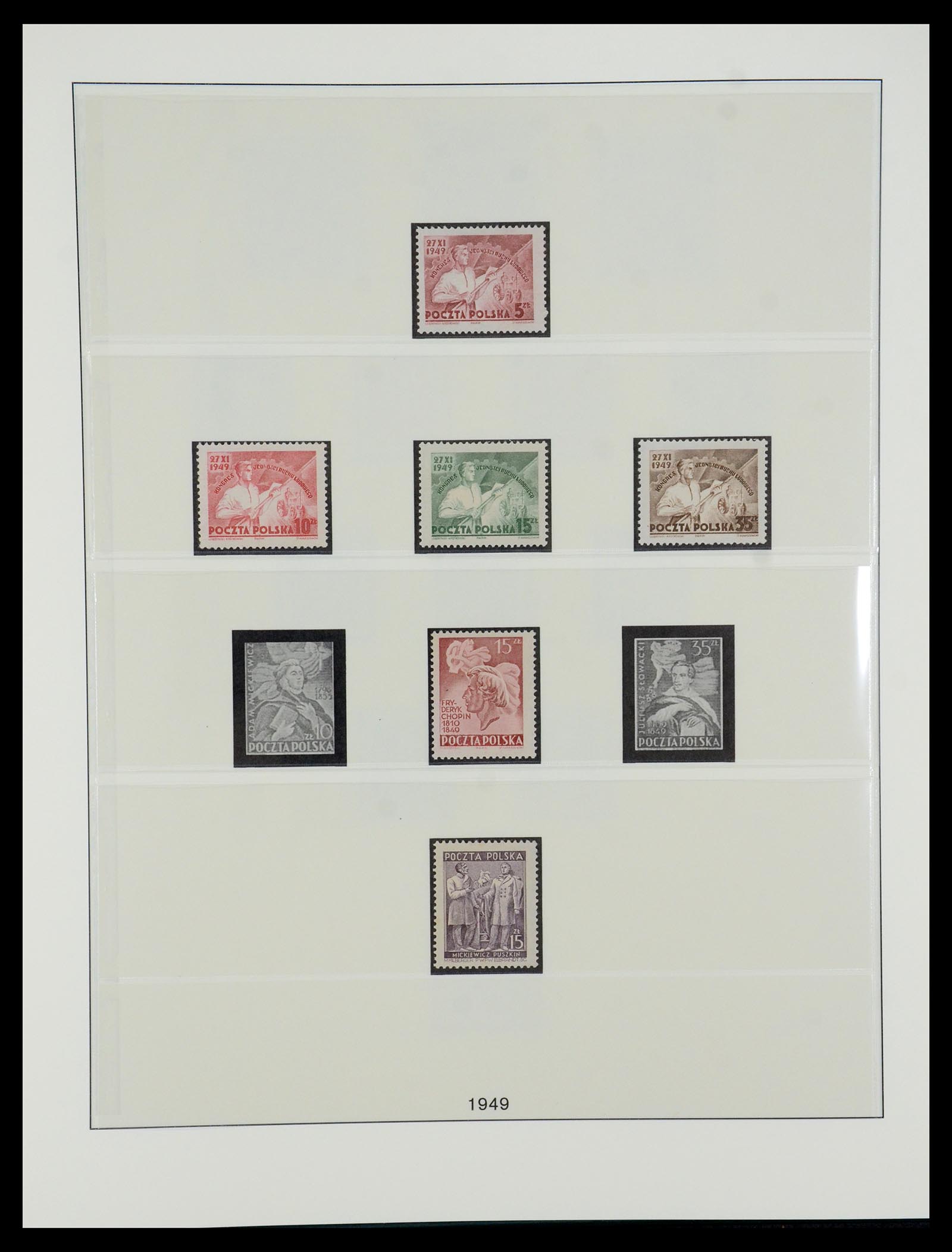 35696 041 - Postzegelverzameling 35696 Polen 1918-1997.