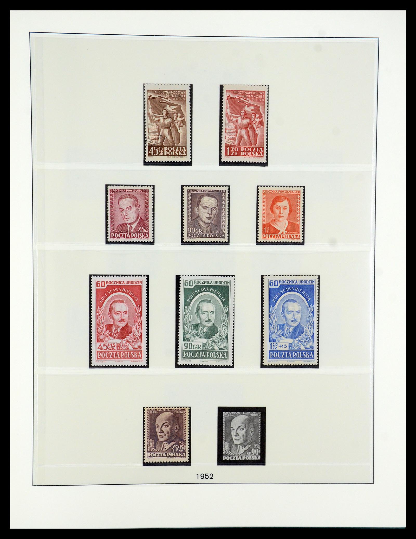 35696 048 - Postzegelverzameling 35696 Polen 1918-1997.
