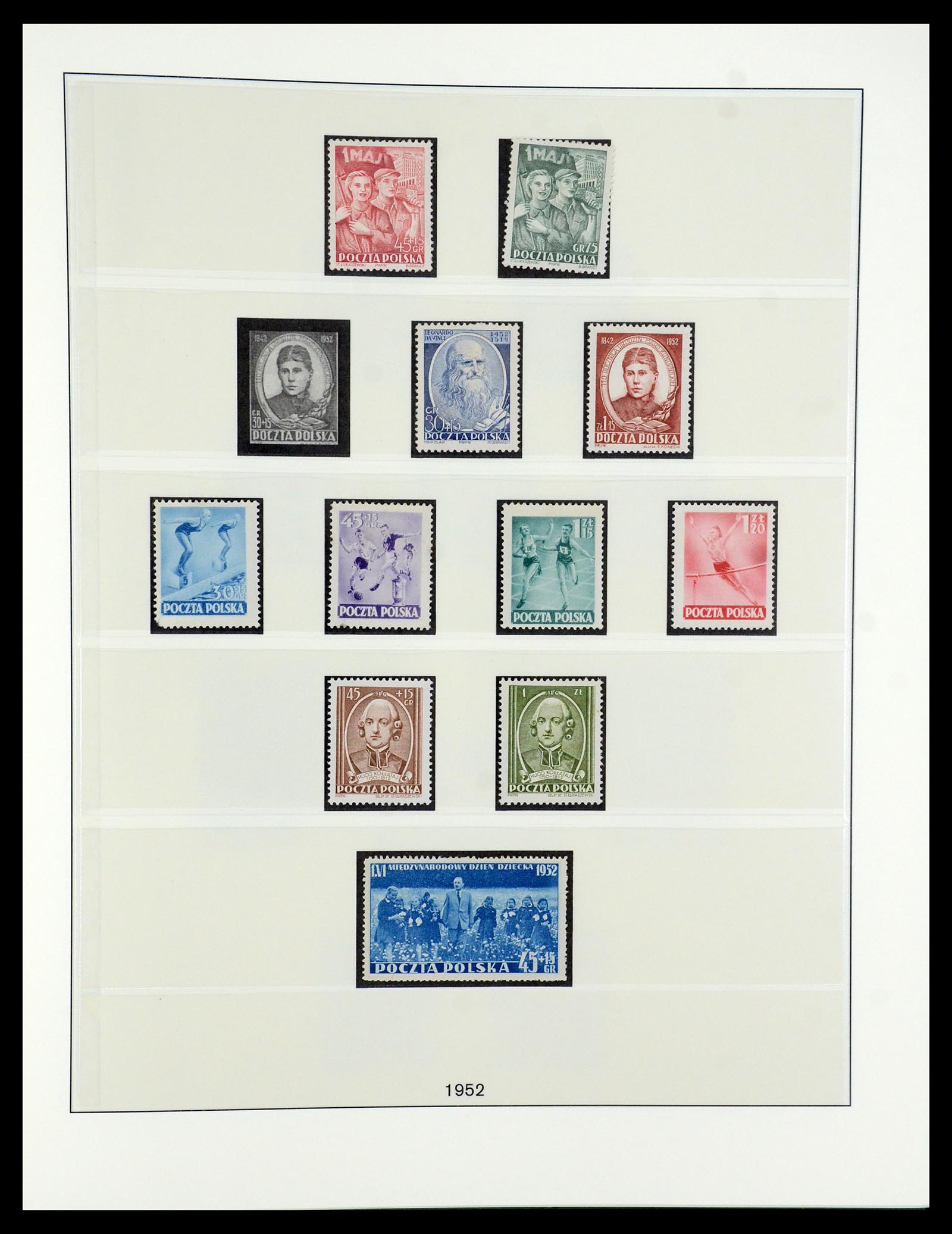 35696 050 - Postzegelverzameling 35696 Polen 1918-1997.