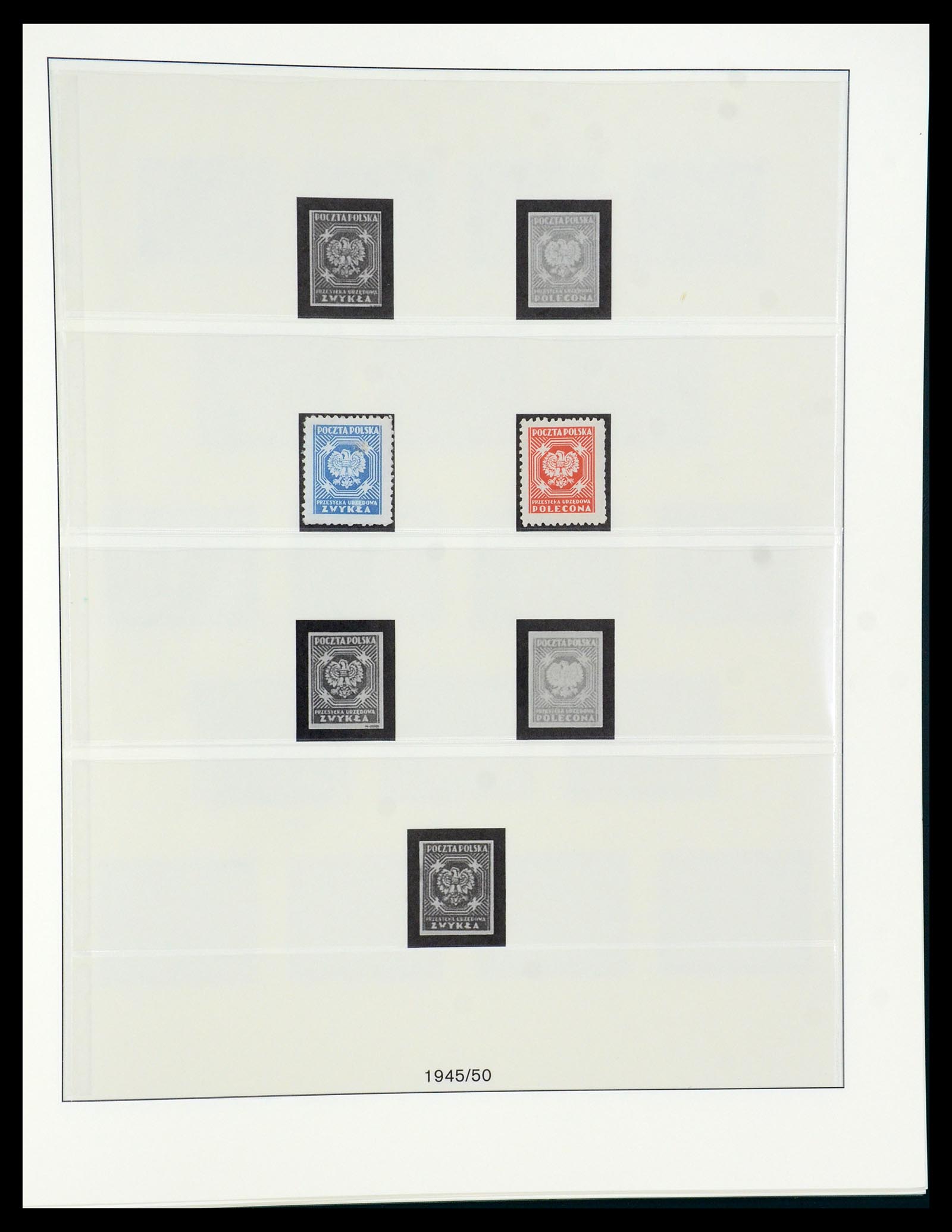 35696 052 - Postzegelverzameling 35696 Polen 1918-1997.