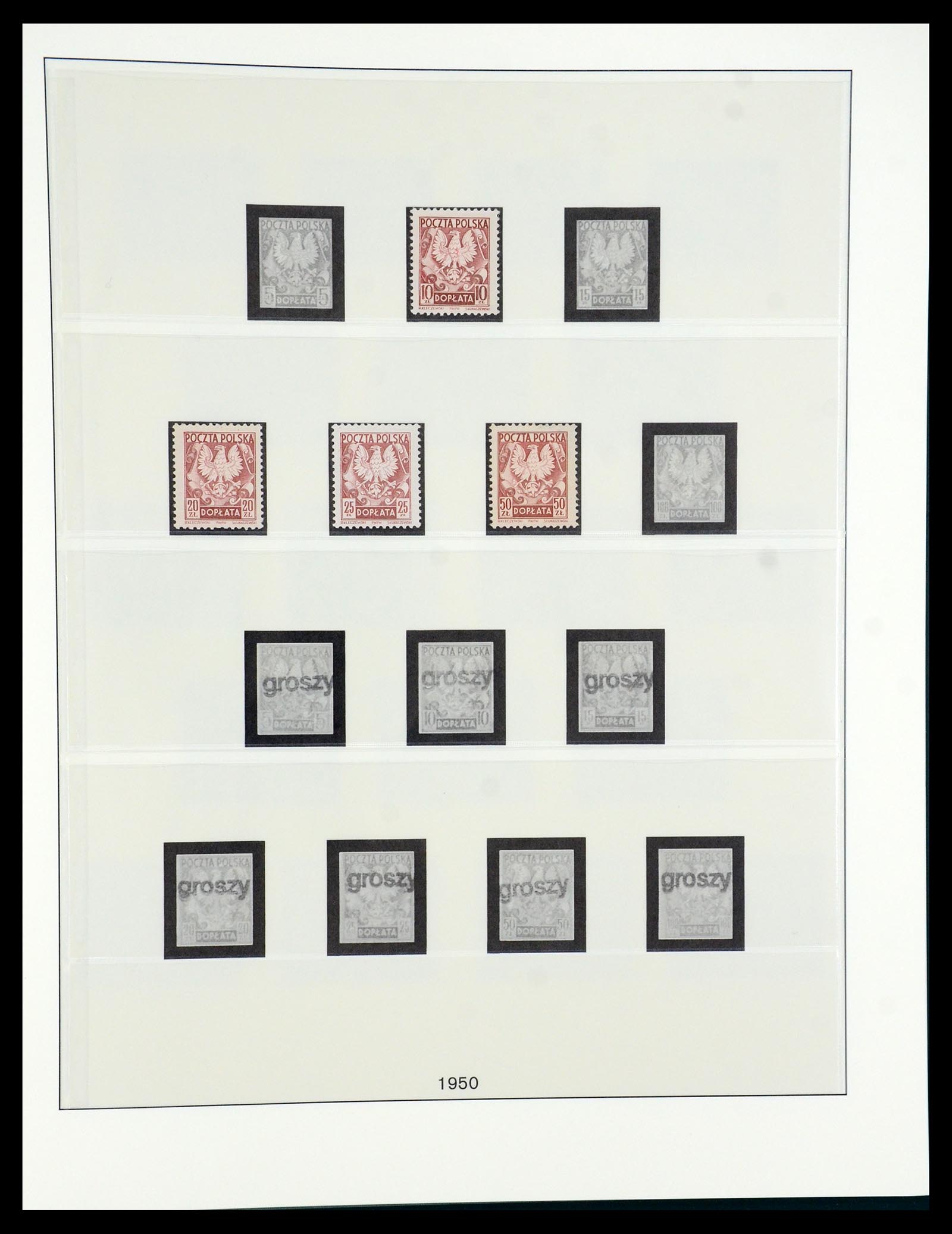35696 053 - Postzegelverzameling 35696 Polen 1918-1997.