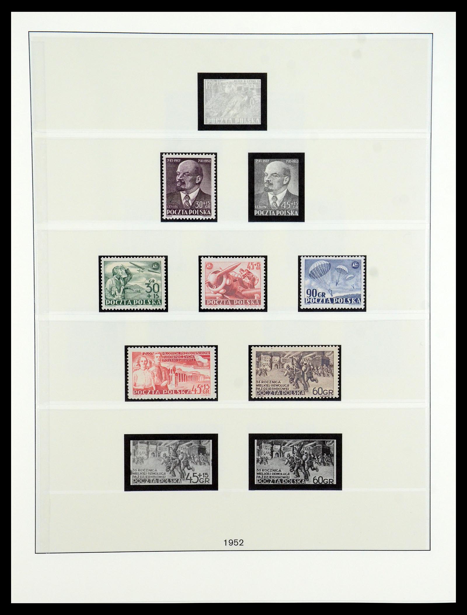 35696 055 - Postzegelverzameling 35696 Polen 1918-1997.