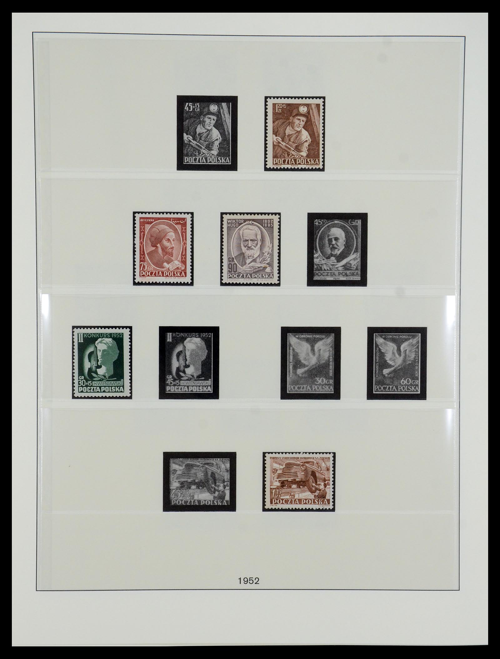 35696 056 - Postzegelverzameling 35696 Polen 1918-1997.