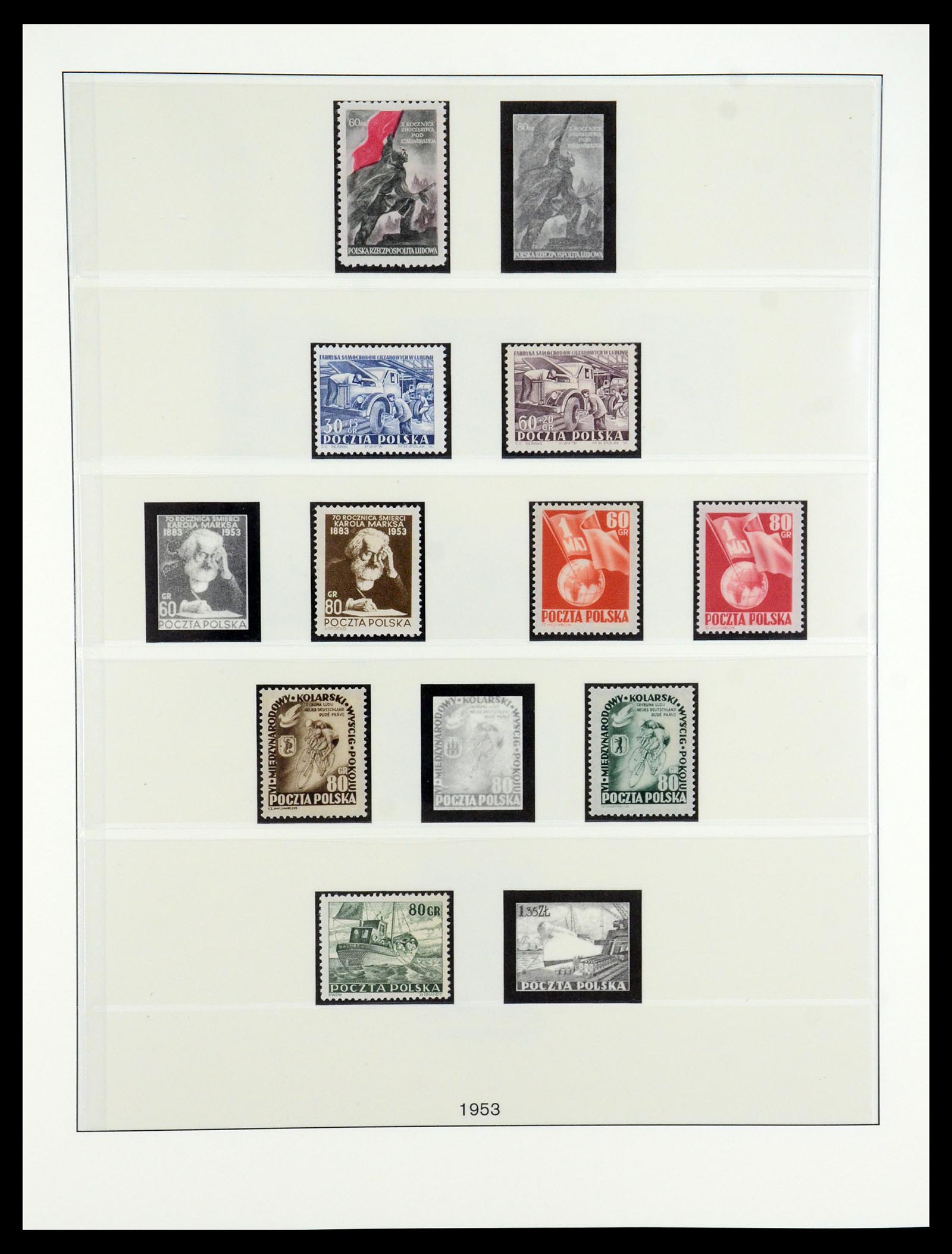 35696 057 - Postzegelverzameling 35696 Polen 1918-1997.