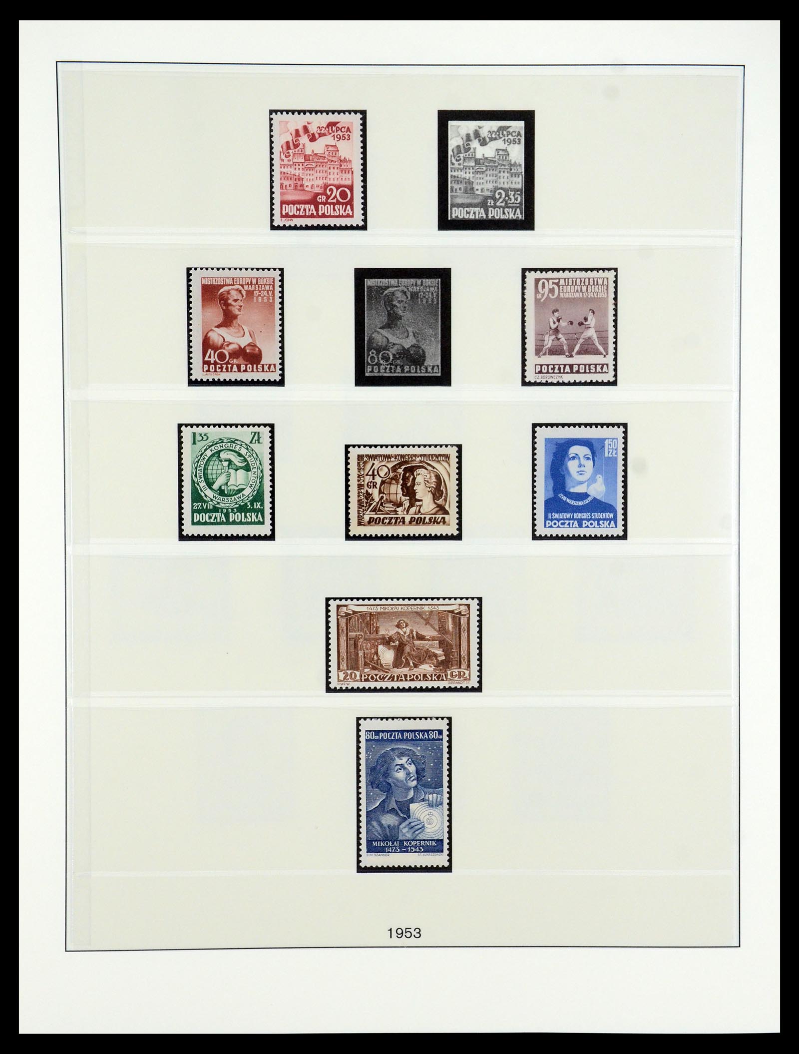 35696 058 - Postzegelverzameling 35696 Polen 1918-1997.
