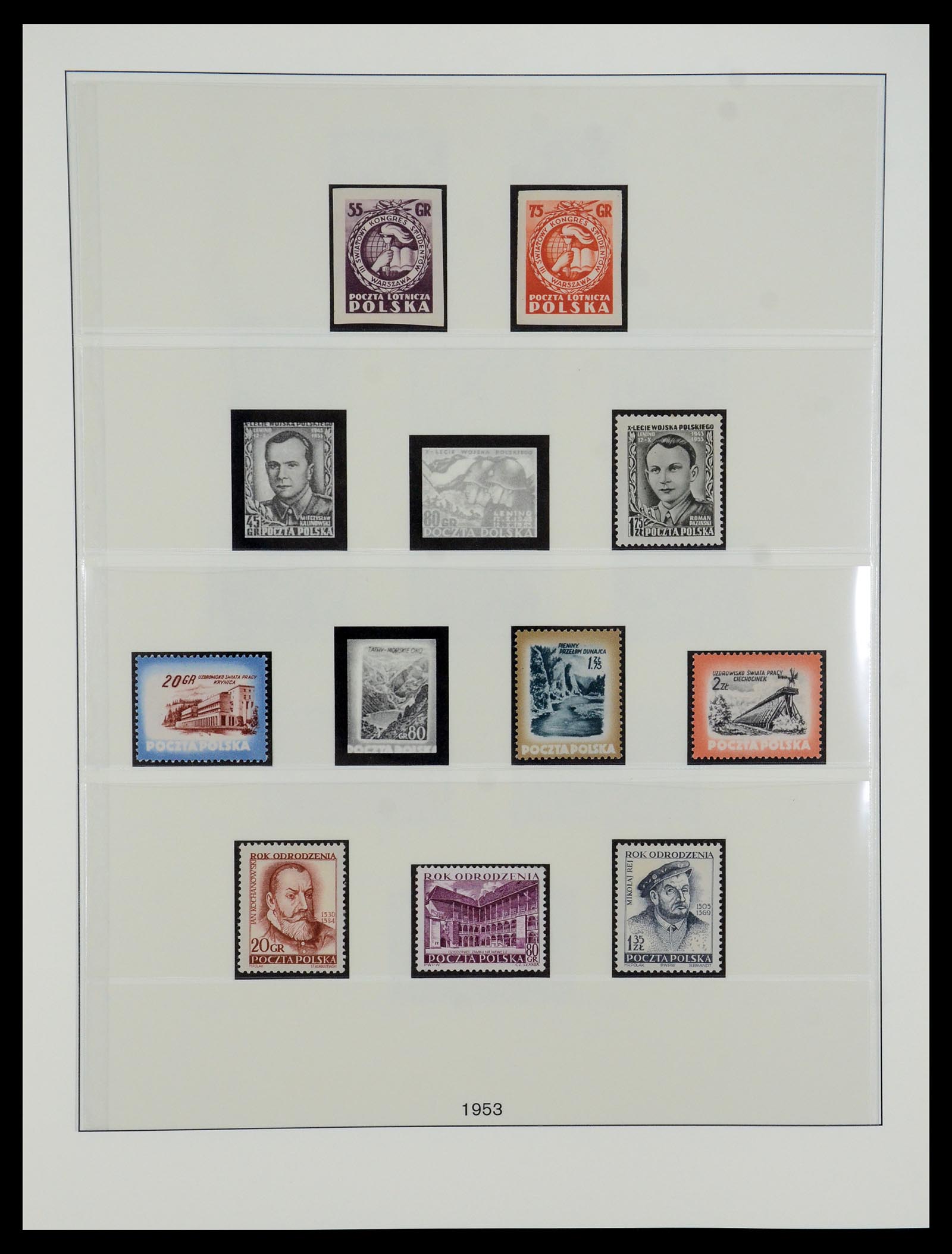 35696 059 - Postzegelverzameling 35696 Polen 1918-1997.