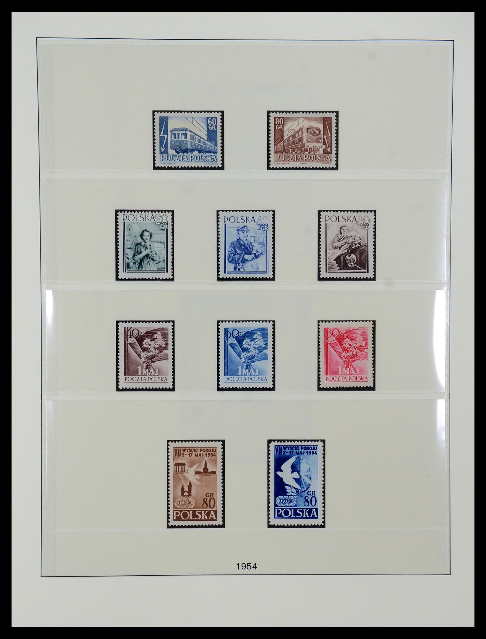 35696 061 - Postzegelverzameling 35696 Polen 1918-1997.