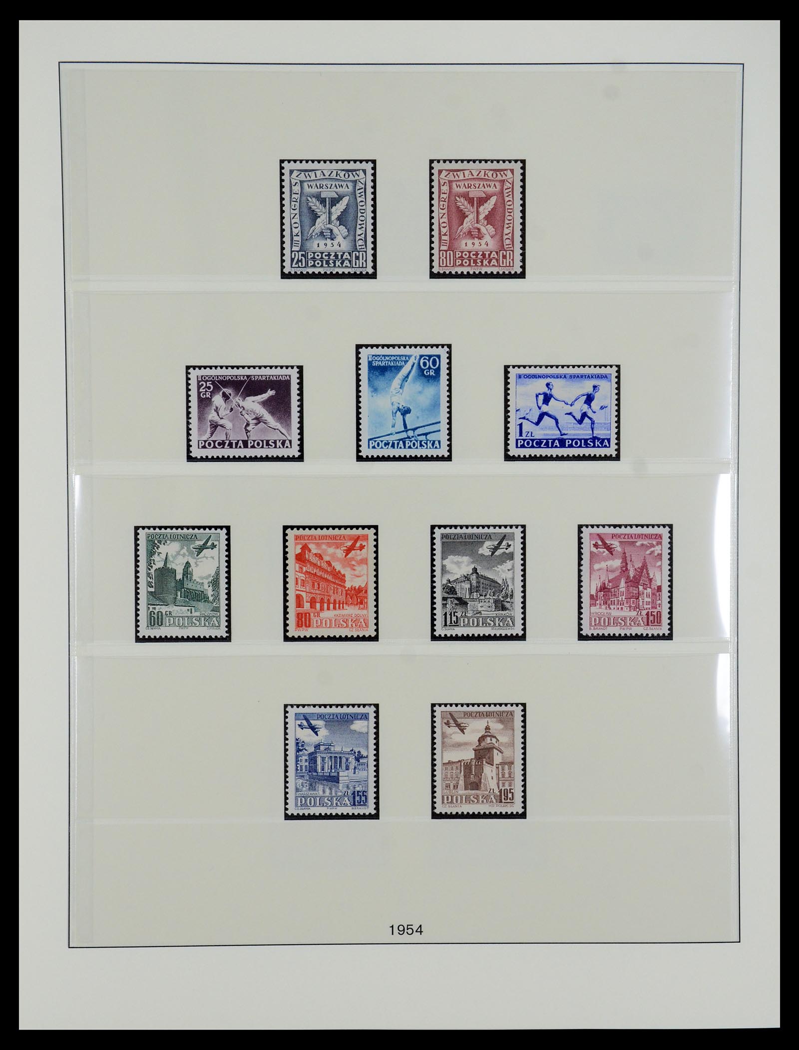 35696 062 - Postzegelverzameling 35696 Polen 1918-1997.