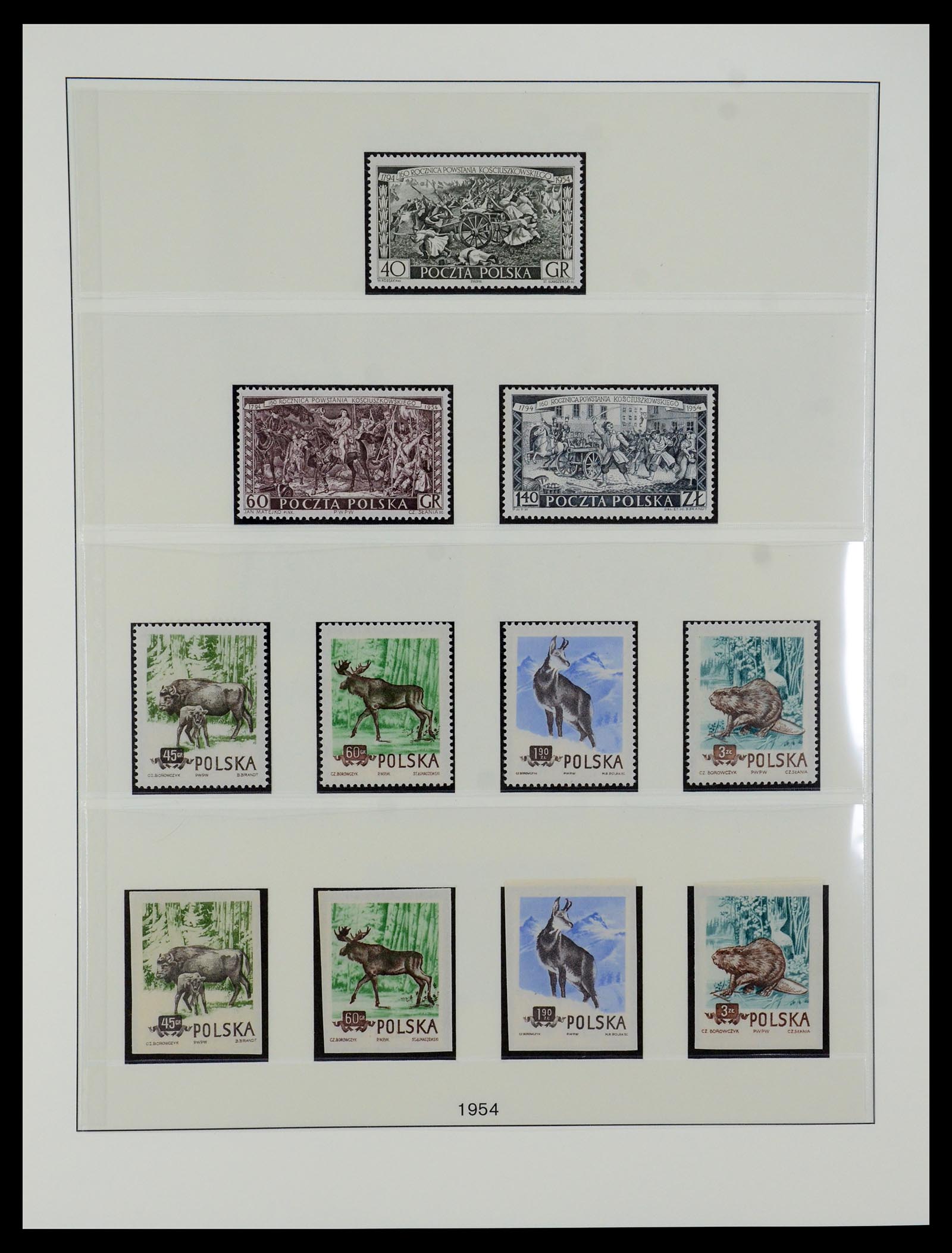 35696 065 - Postzegelverzameling 35696 Polen 1918-1997.